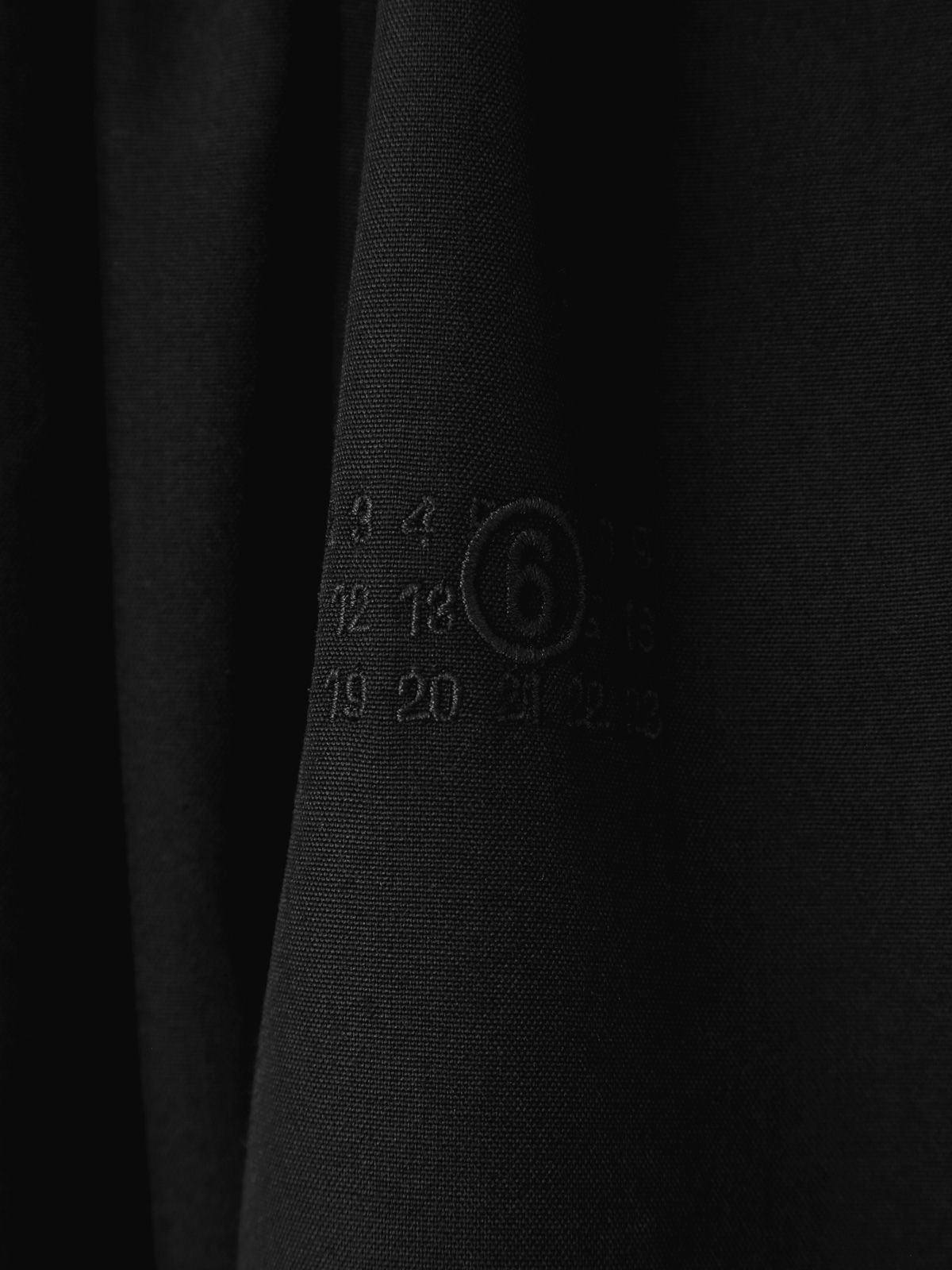 Bermuda neri MM6 MAISON MARGIELA