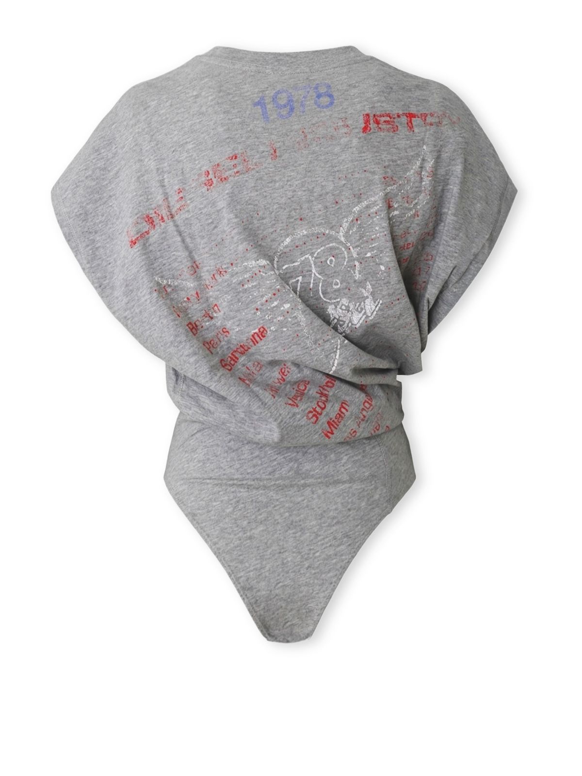 Grey t-noby t-shirt body DIESEL