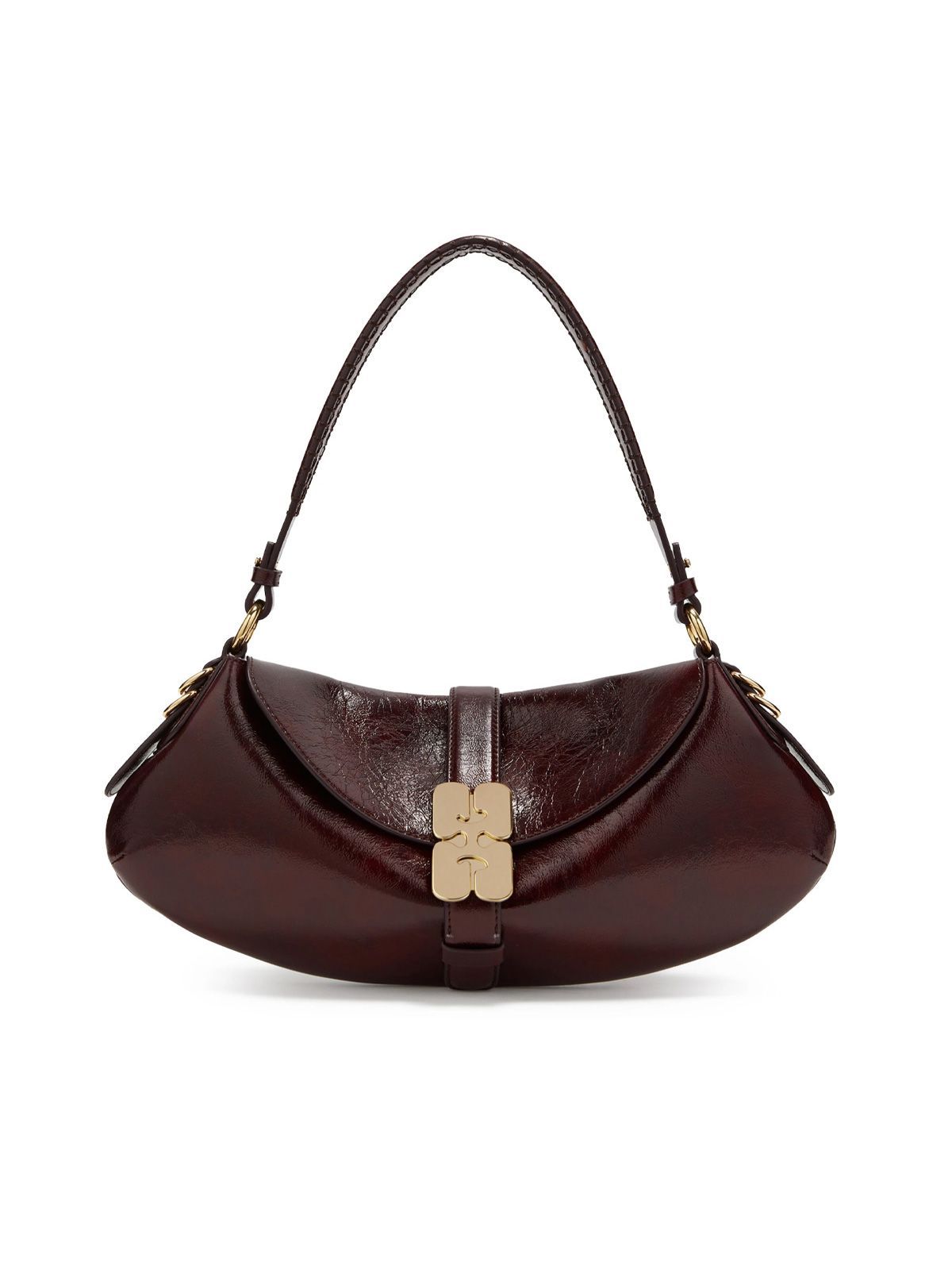 Borsa a spalla b-kat deep shine bordeaux