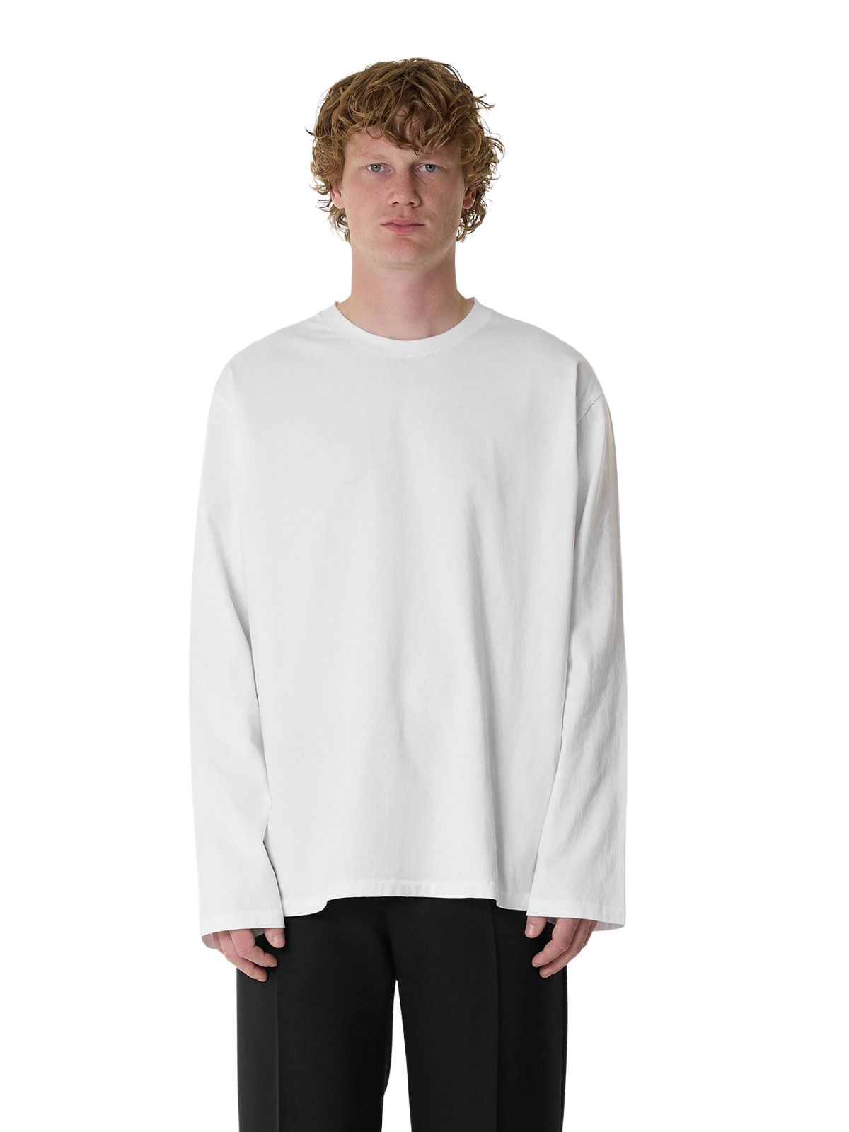 White greg long sleeve t-shirt STOCKHOLM (SURFBOARD) CLUB