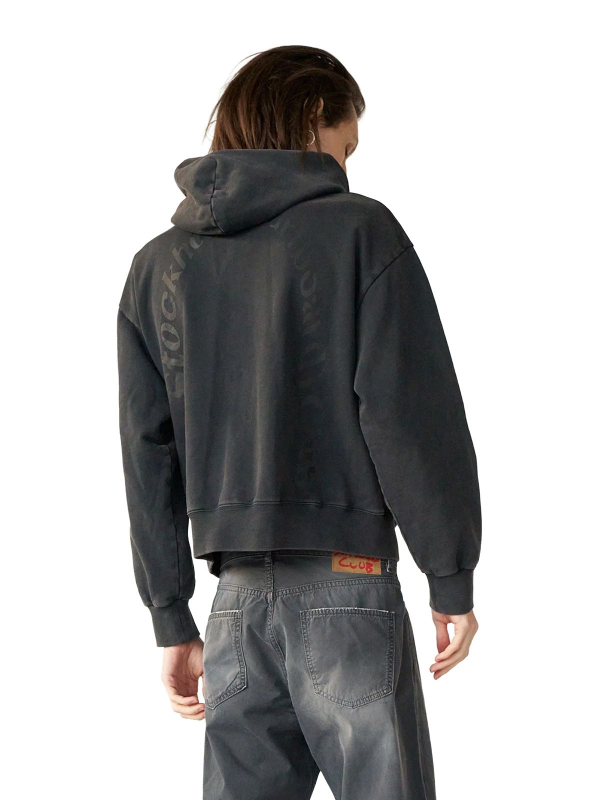 Black dream zip back logo hoodie STOCKHOLM (SURFBOARD) CLUB