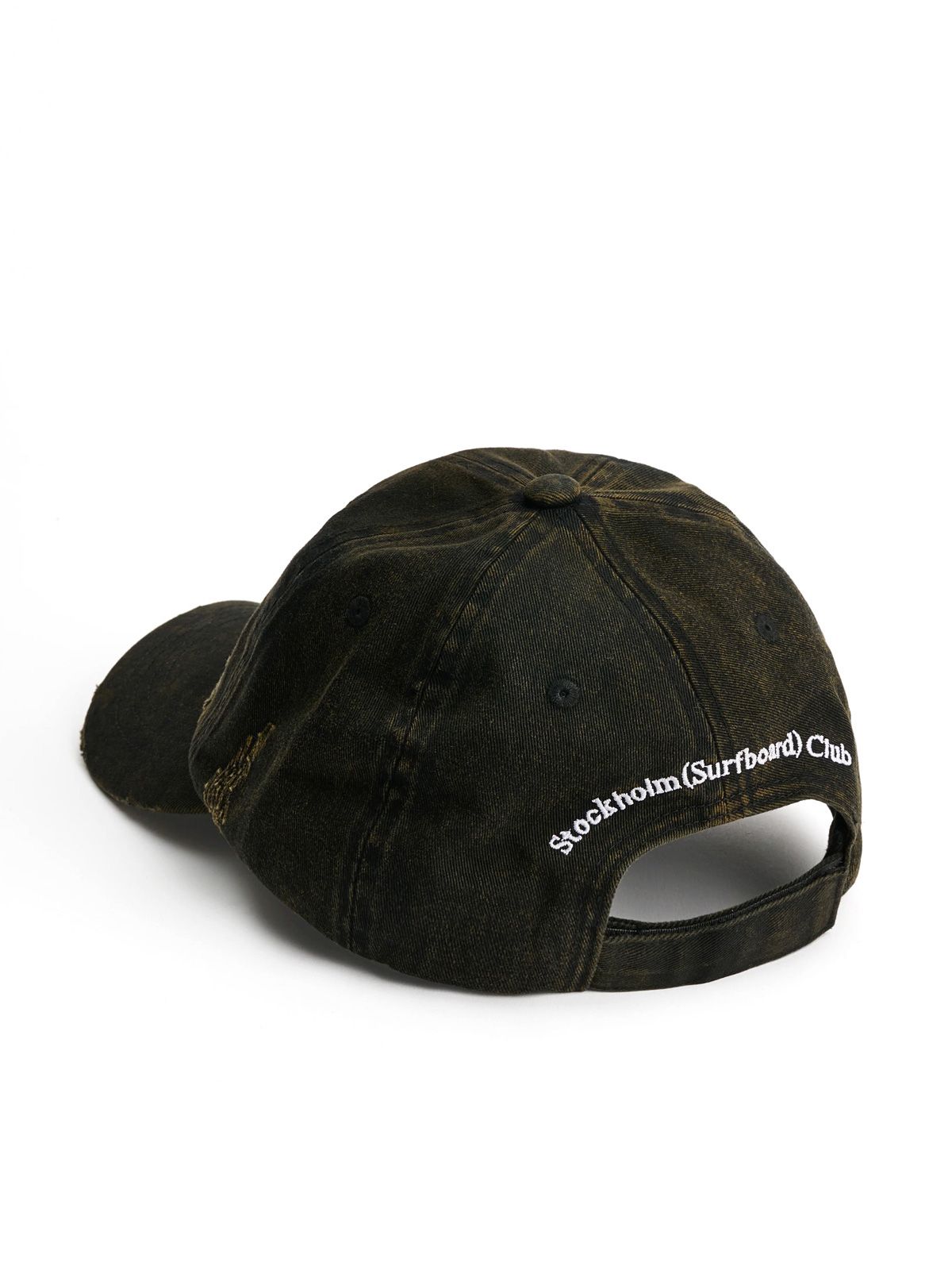 Black pac crest baseball cap STOCKHOLM (SURFBOARD) CLUB