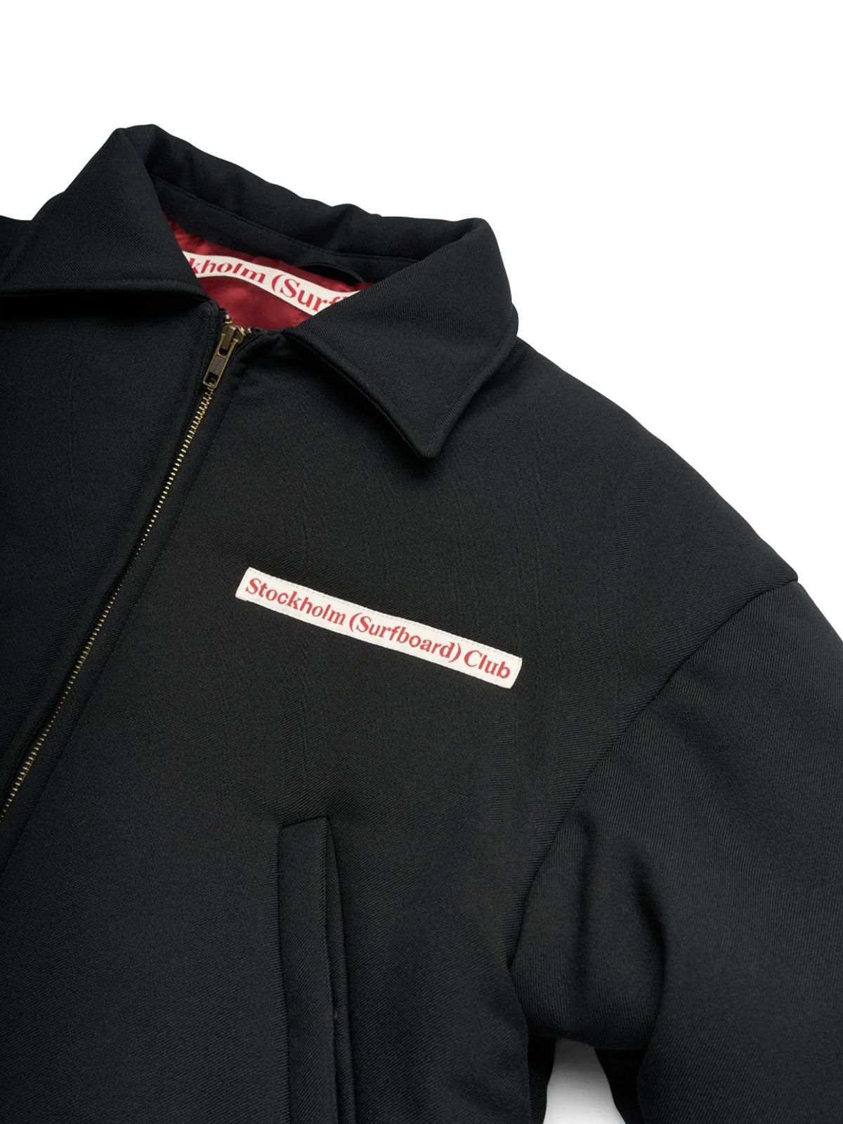 Black alva jacket STOCKHOLM (SURFBOARD) CLUB