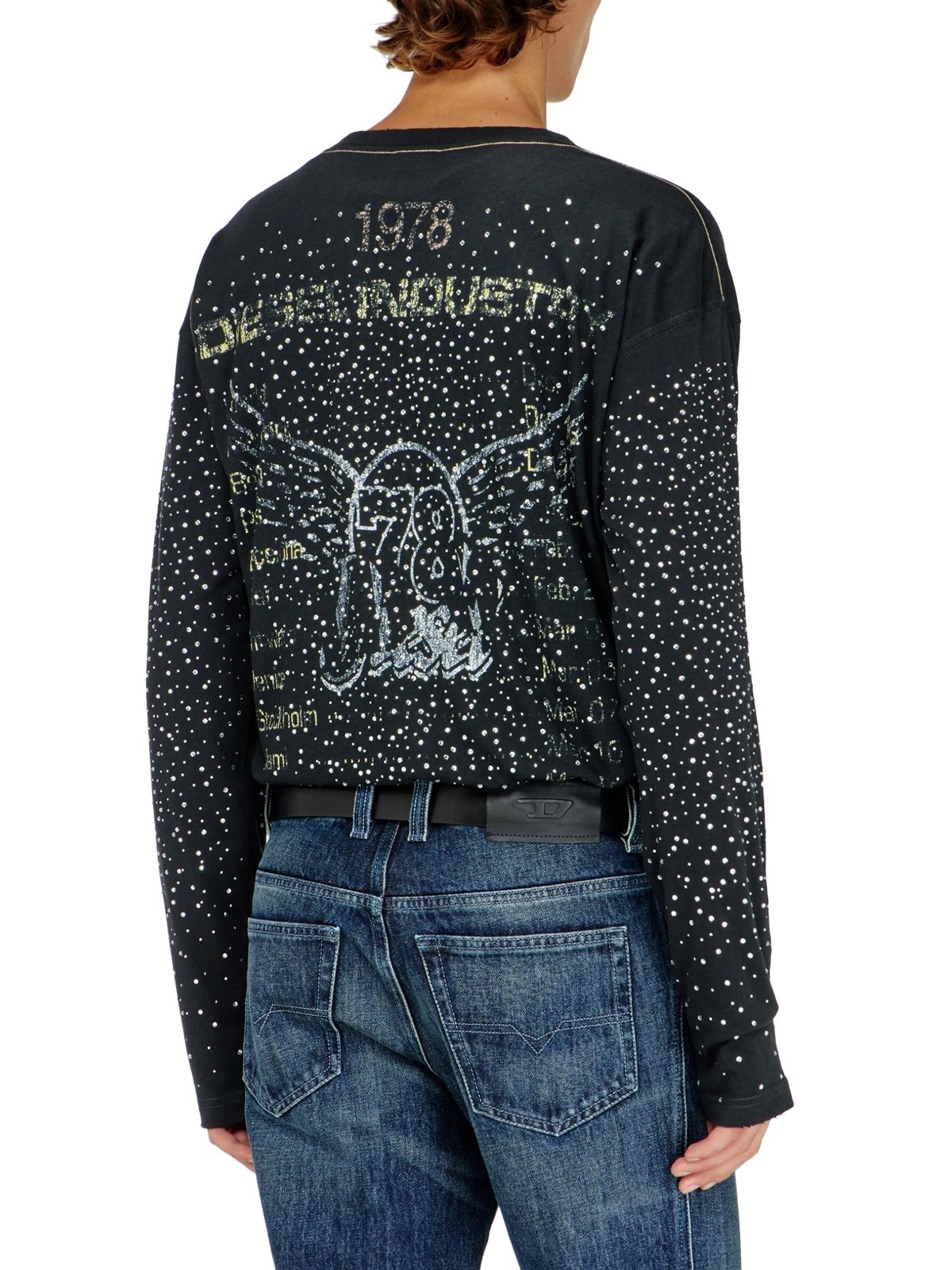 Black t-edro t-shirt DIESEL
