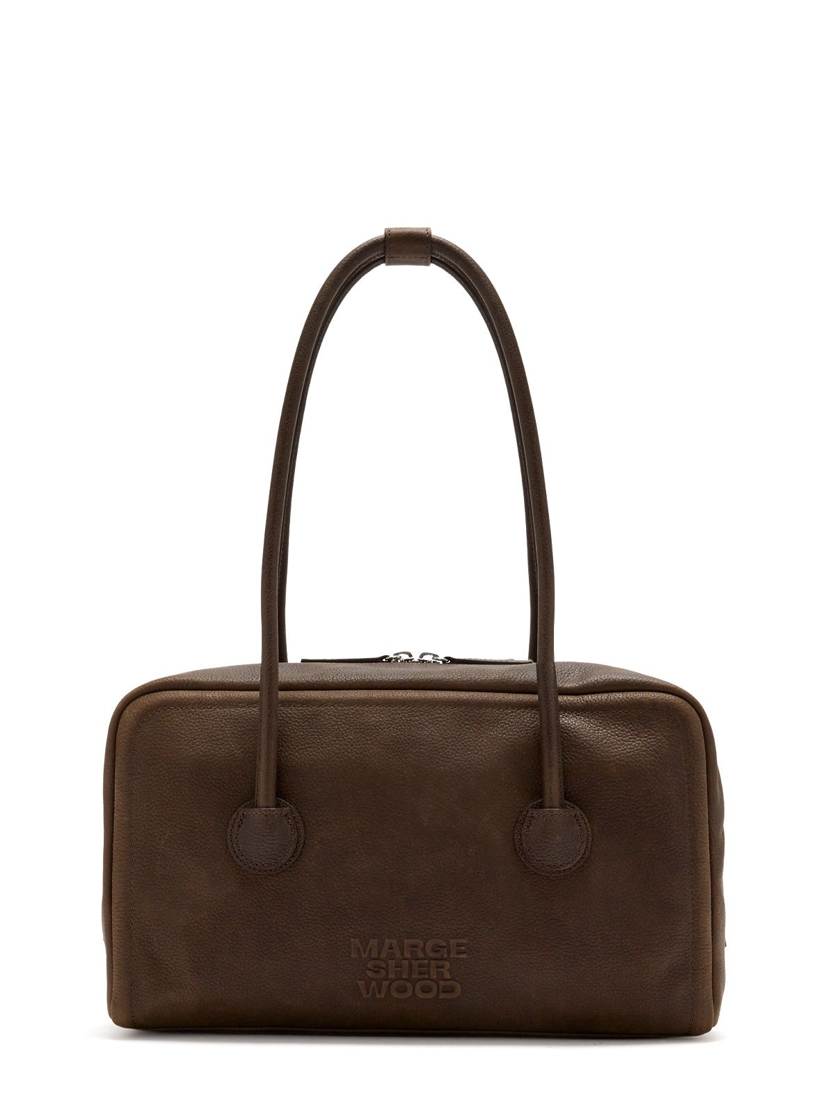 Borsa a spalla soft boston marrone