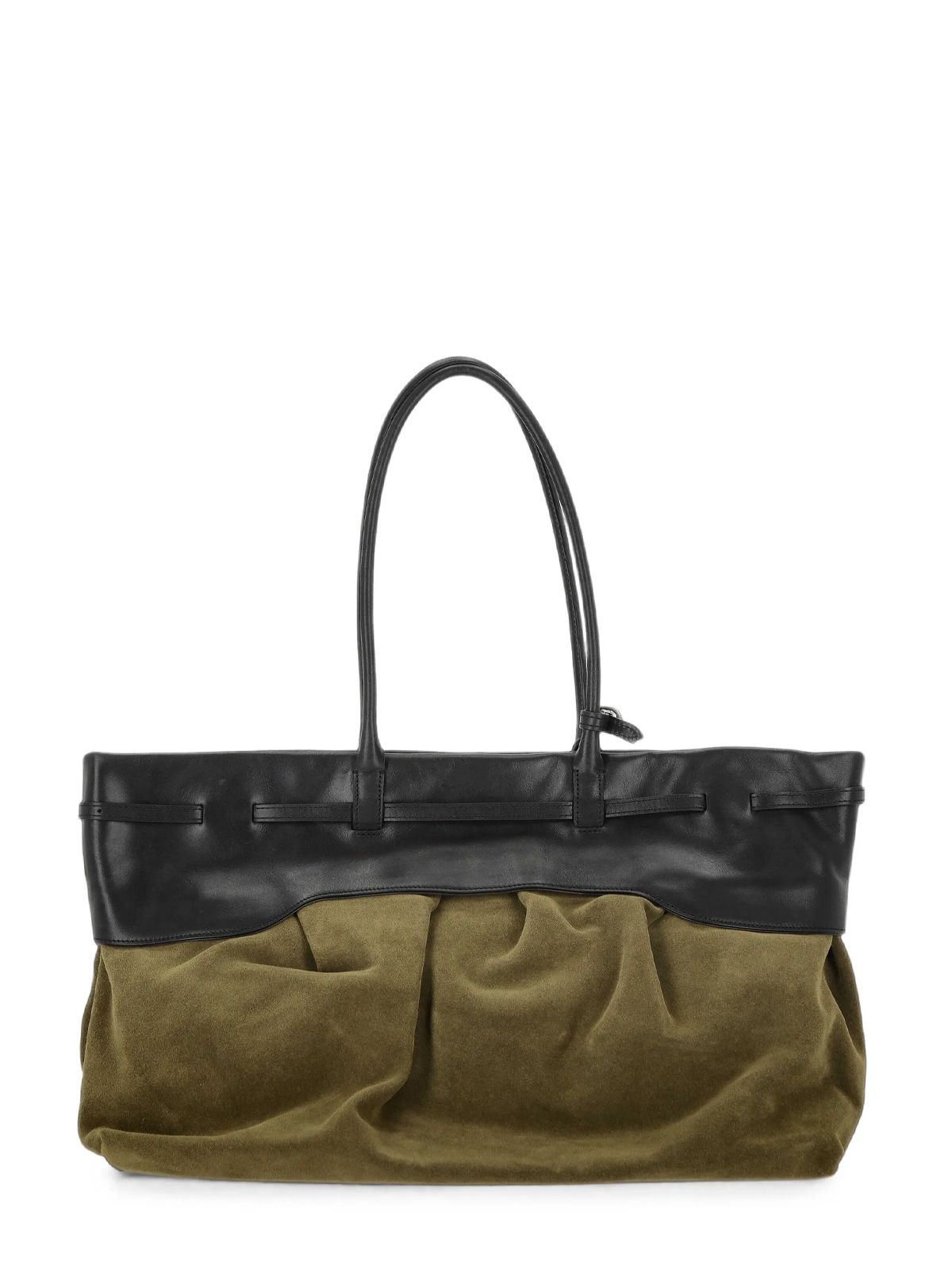 Black olive soft grandma layered bag MARGESHERWOOD