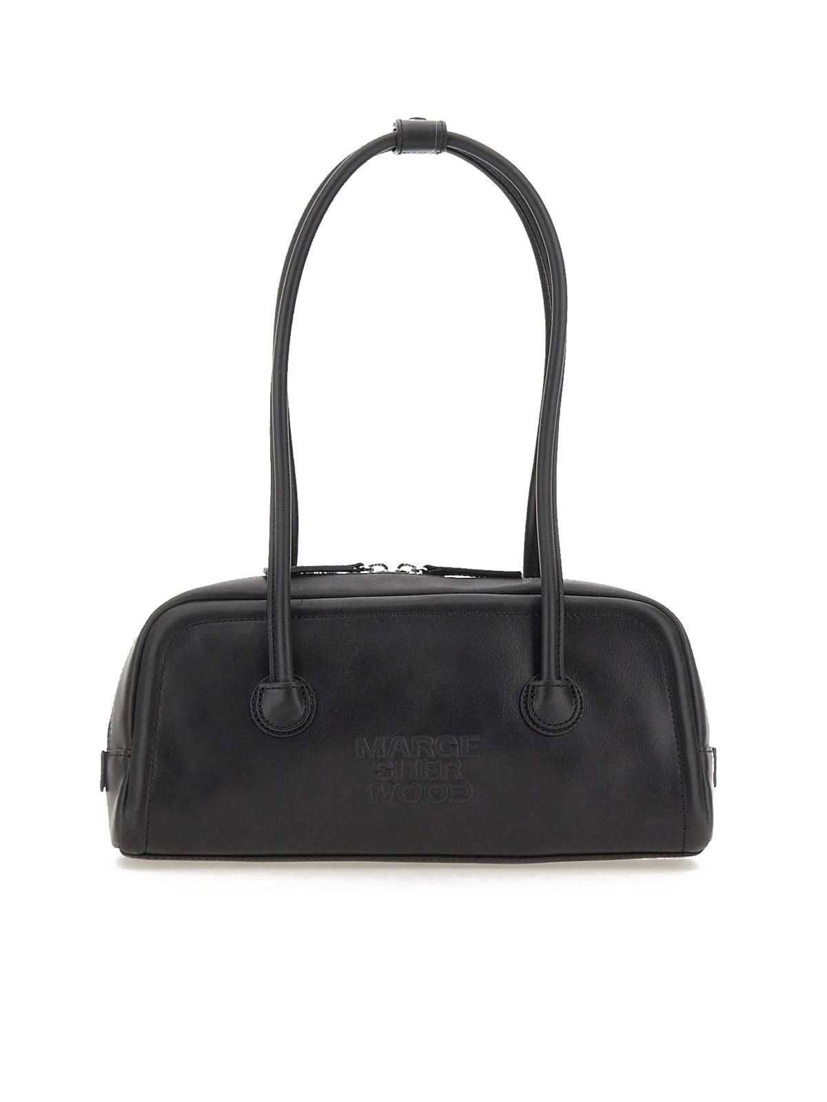 Black soft boston ew shoulder bag