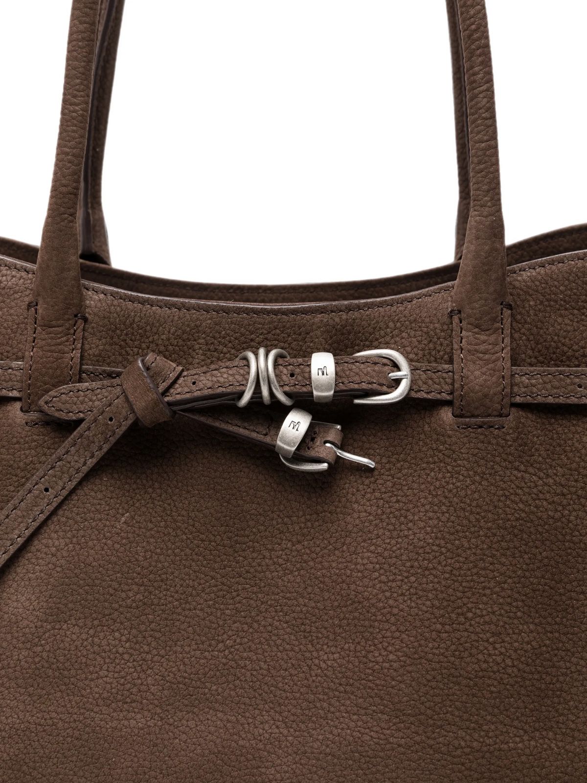 Dark brown large grandma used bag MARGESHERWOOD