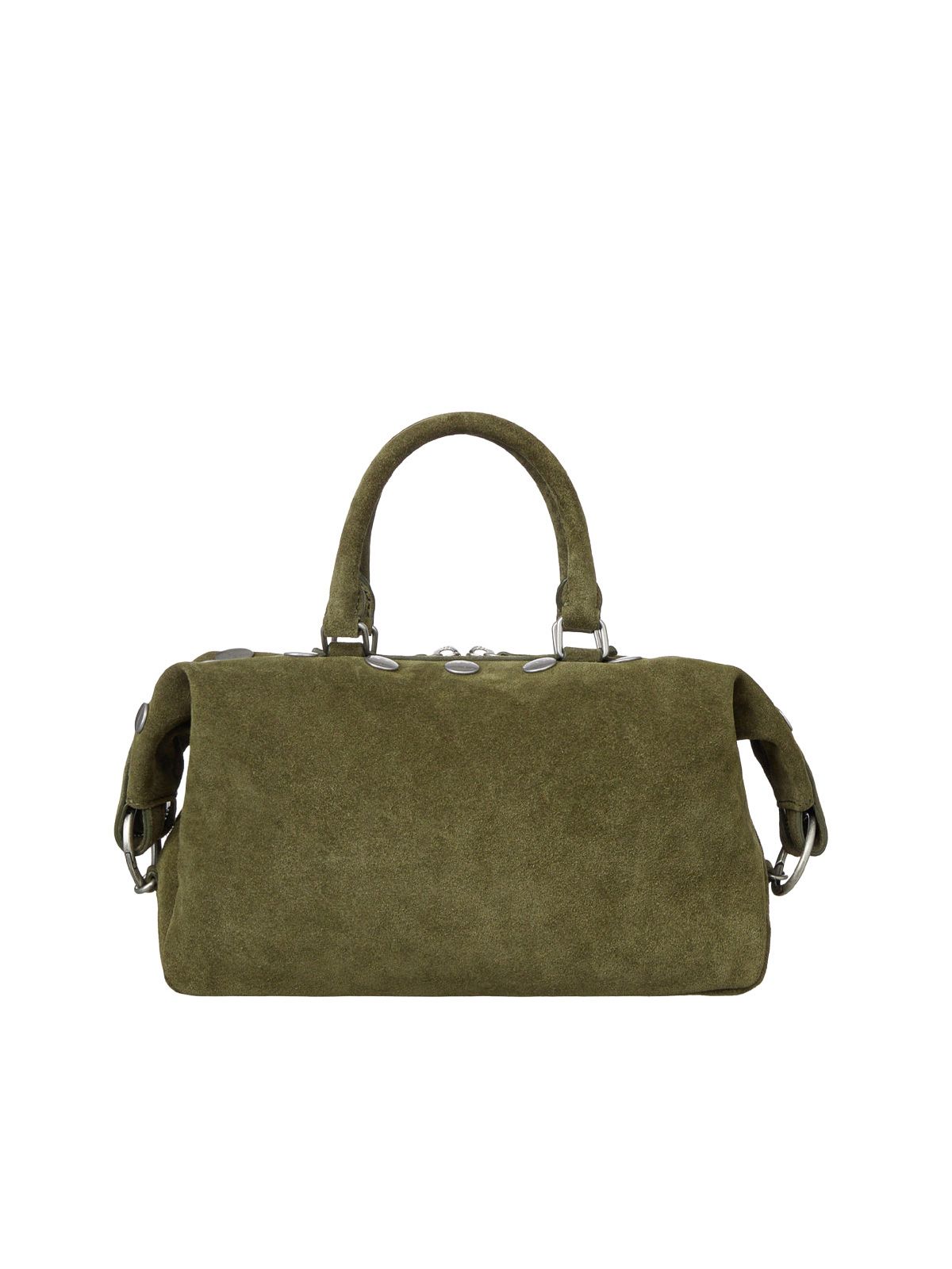Borsa a spalla mini dumpling stud verde oliva MARGESHERWOOD