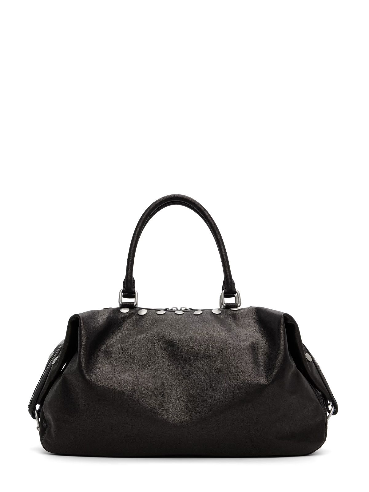 Borsa tote dumpling stud nera
