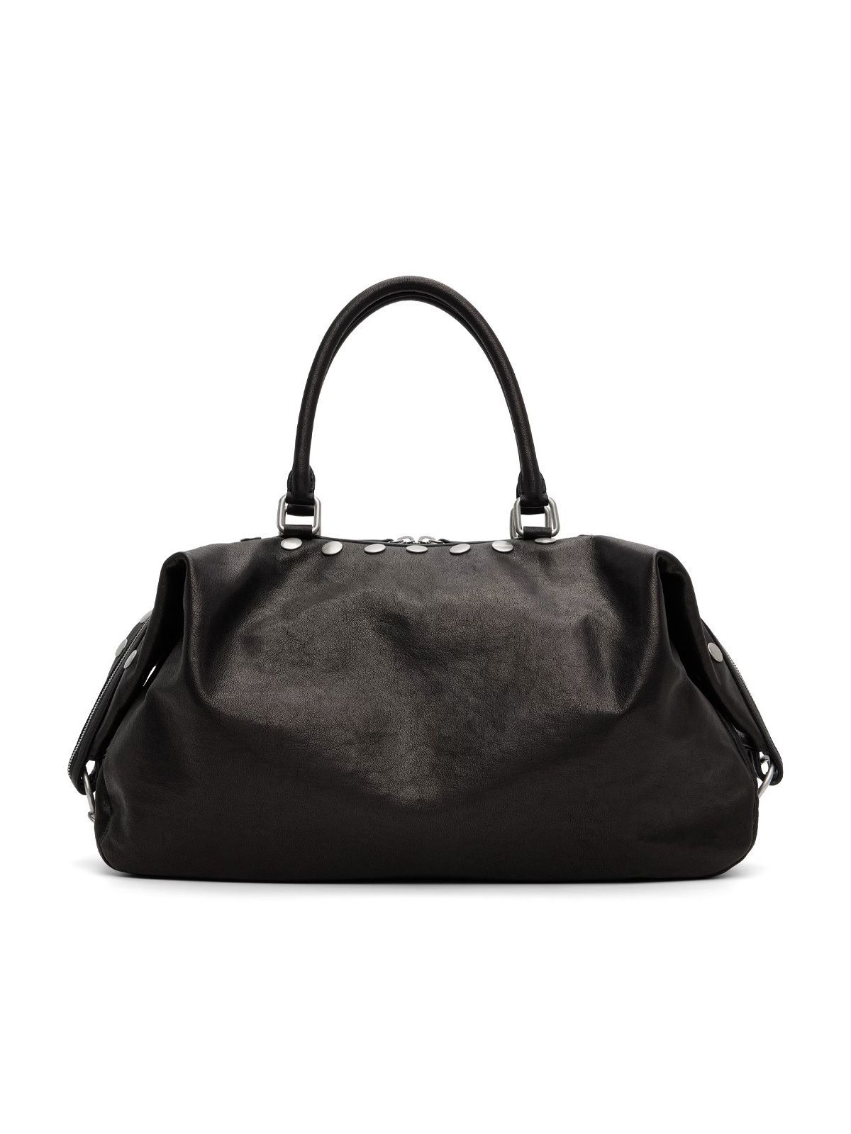 Borsa tote dumpling stud nera