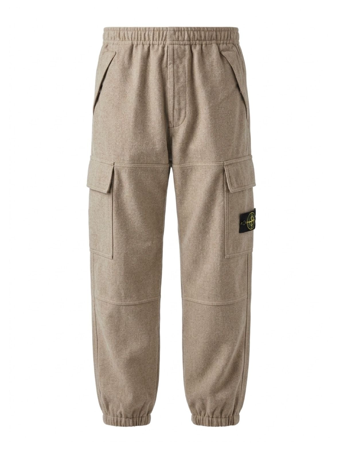 Beige trousers
