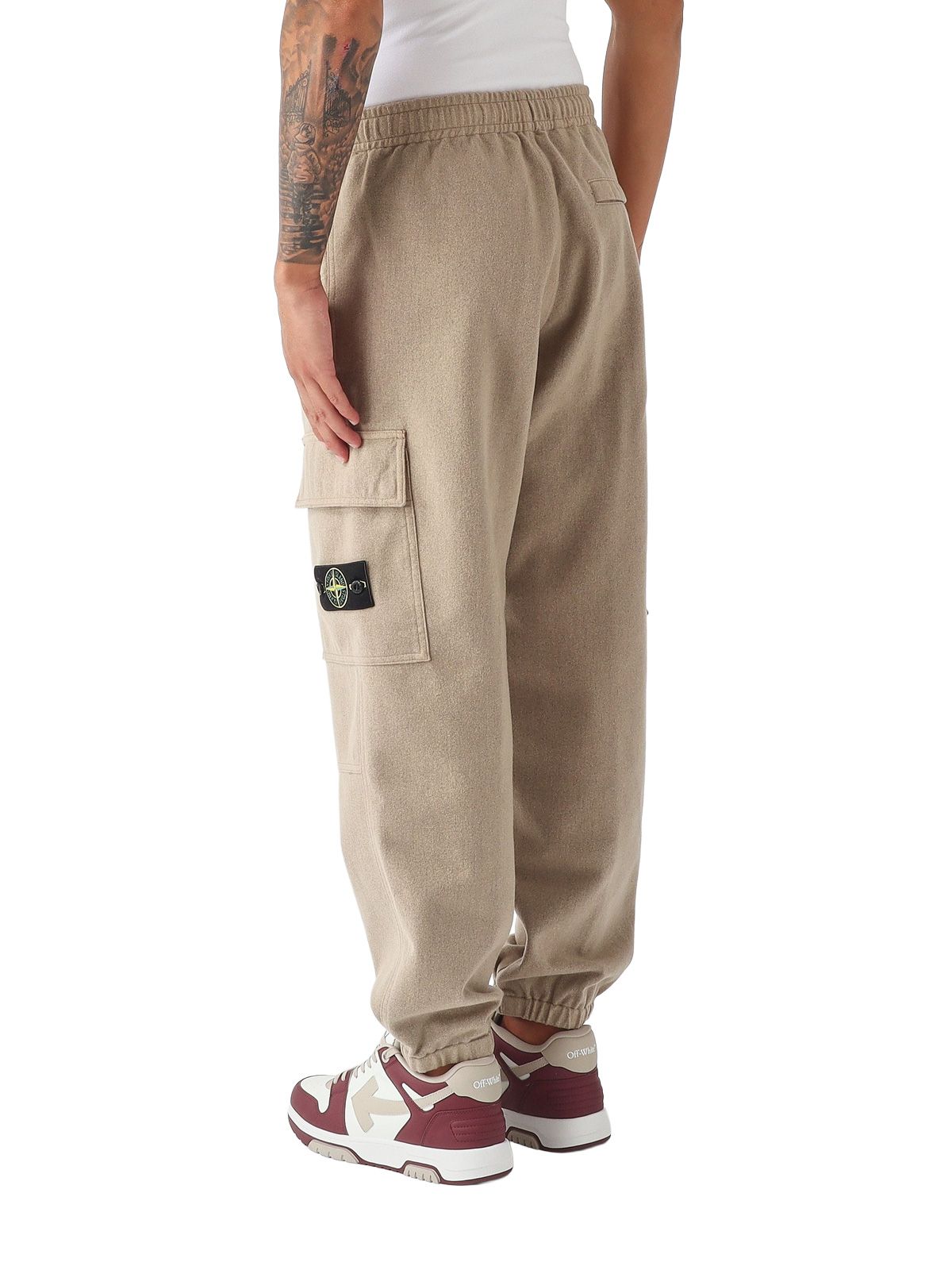 Beige trousers STONE ISLAND