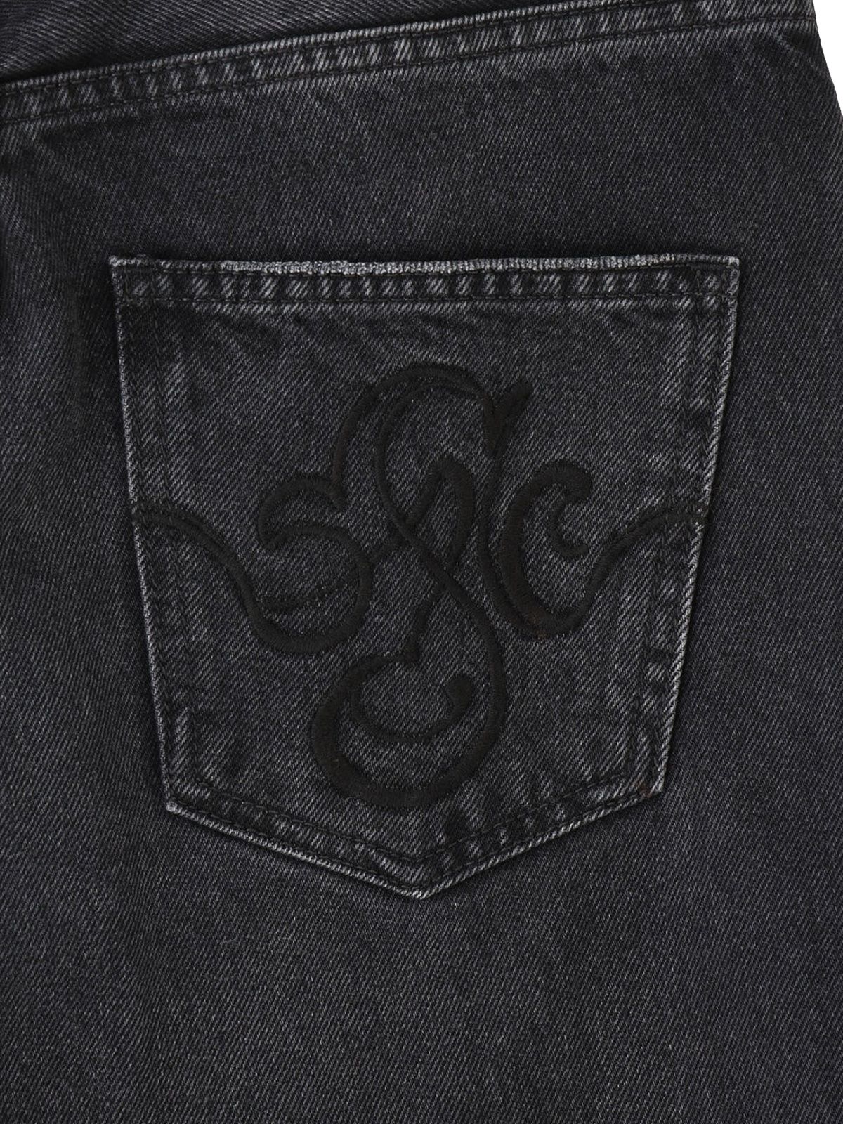 Black fog denim jeans STOCKHOLM (SURFBOARD) CLUB
