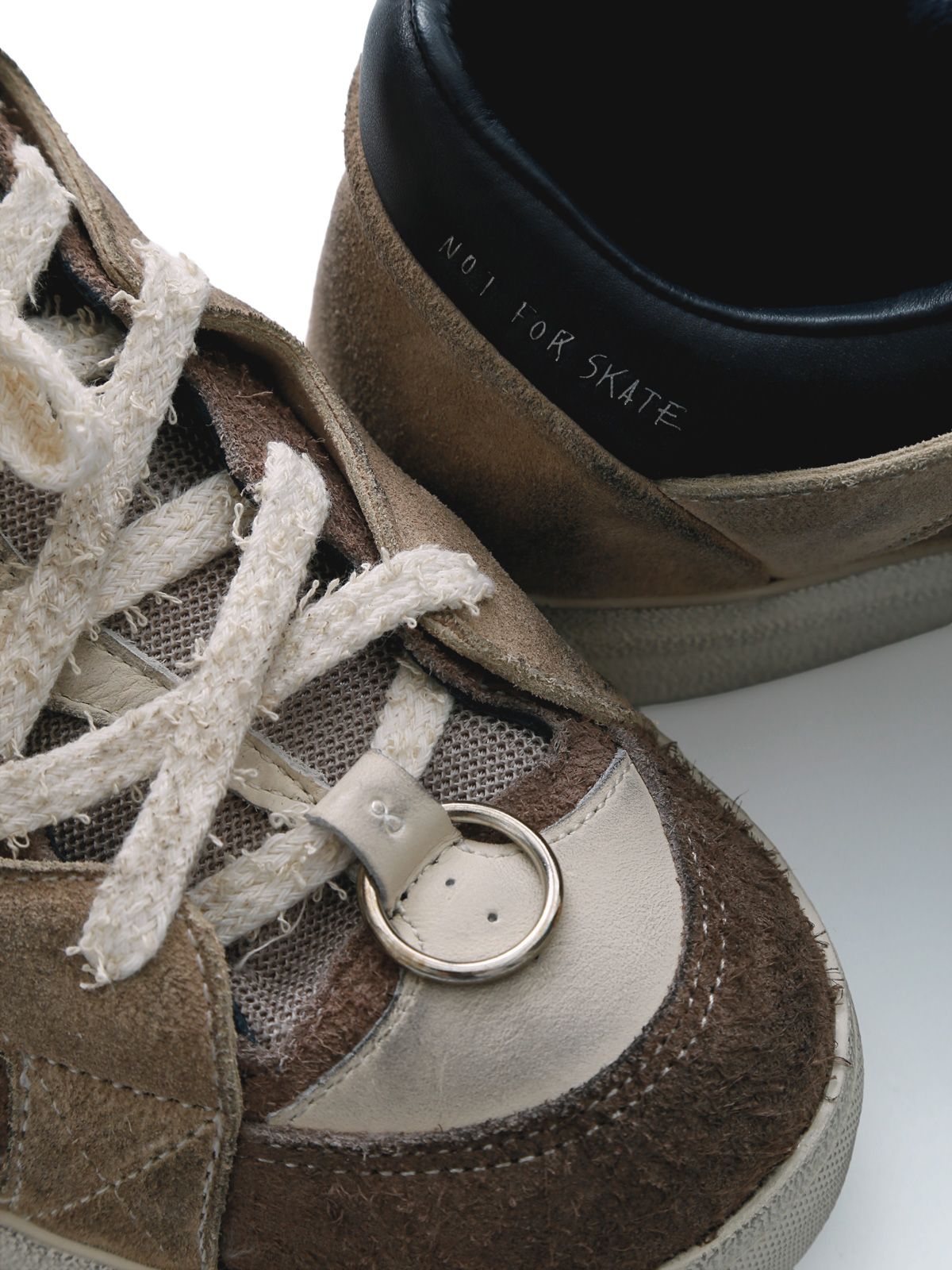 Grey dark blue sneakers SANTHA