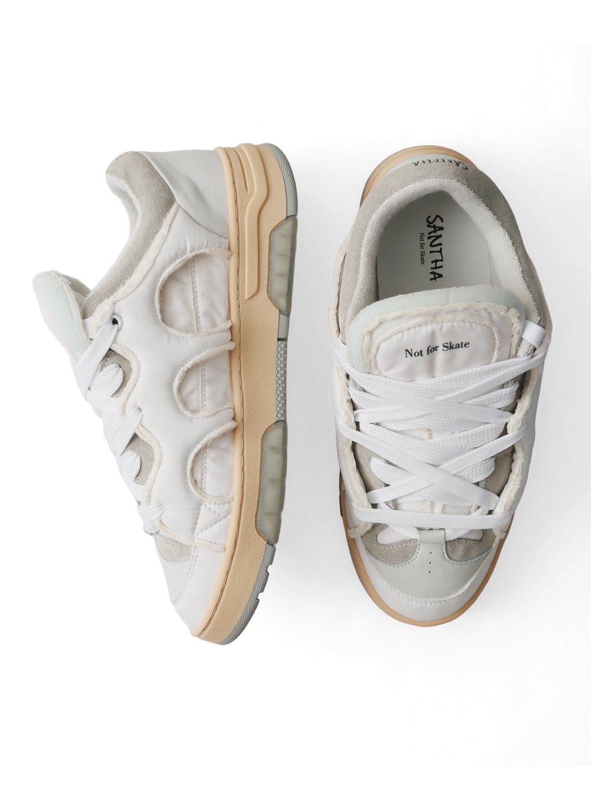 White sneakers SANTHA