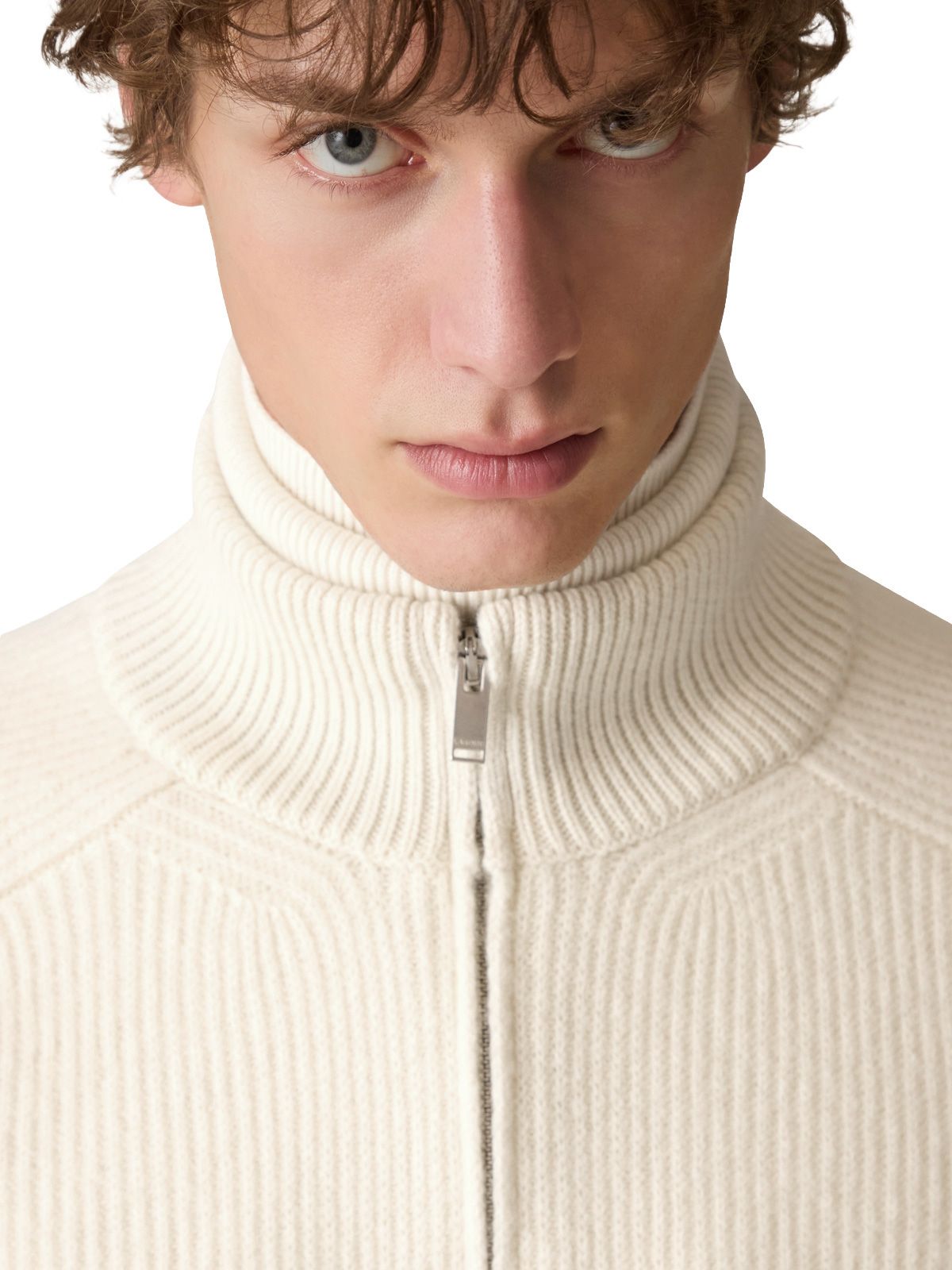 Cream knitwear LARDINI