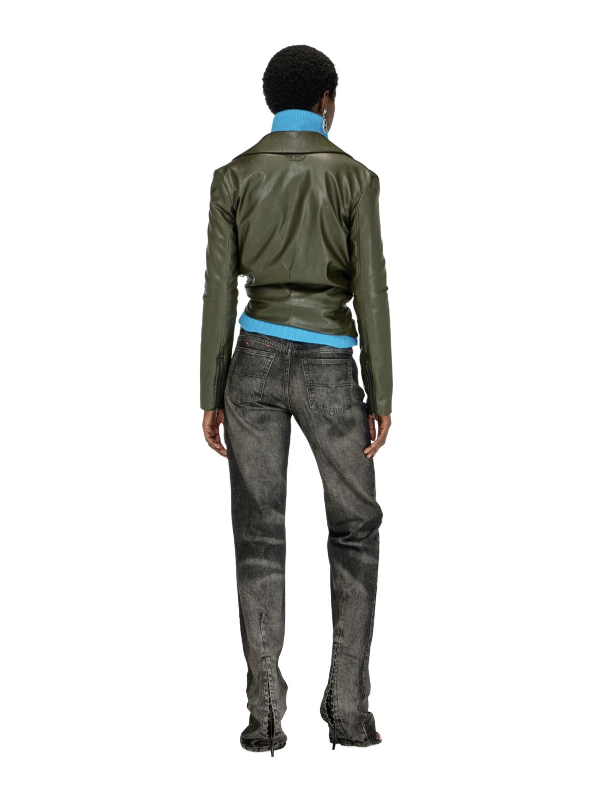 Black d-khelz jeans DIESEL
