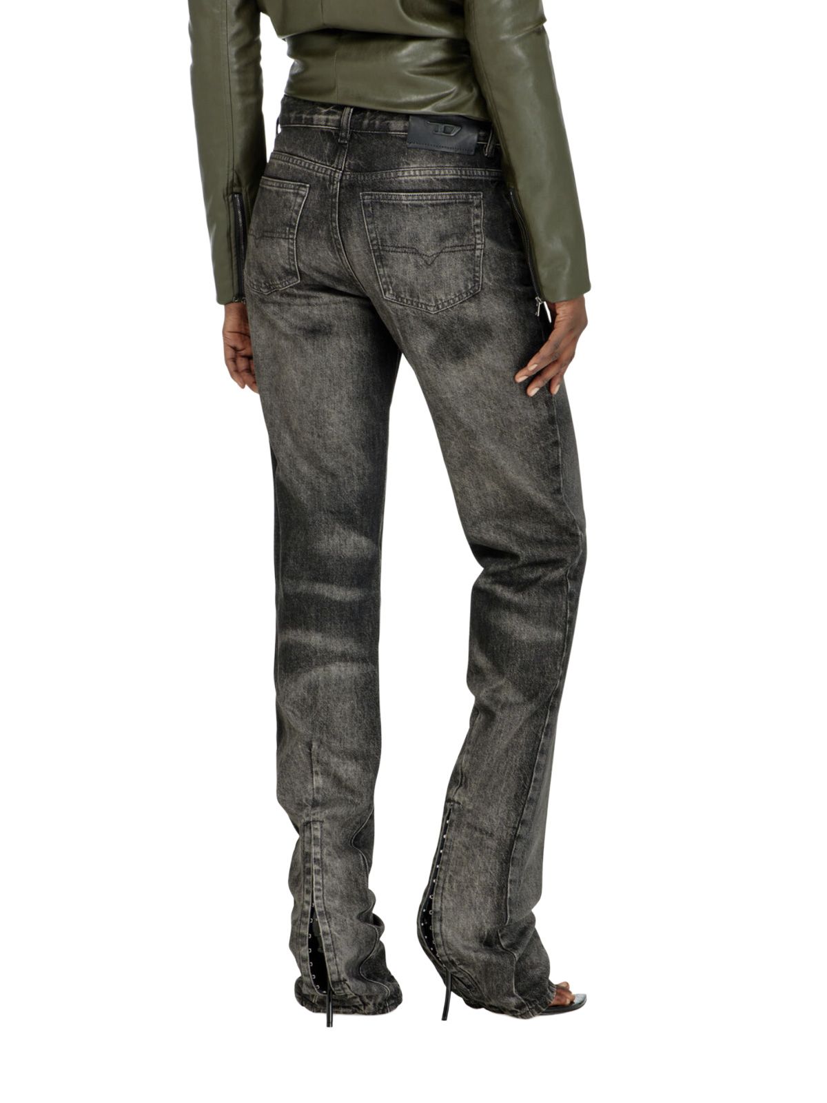 Black d-khelz jeans DIESEL