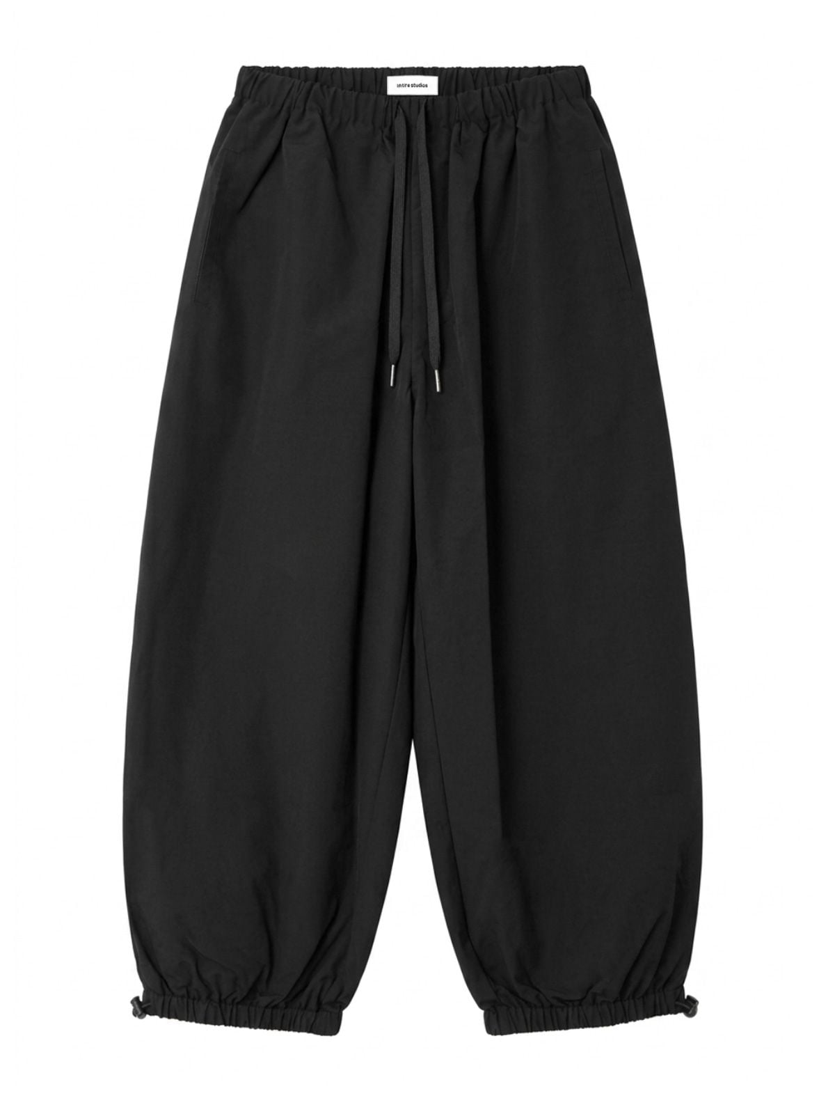 Black profile nylon pants