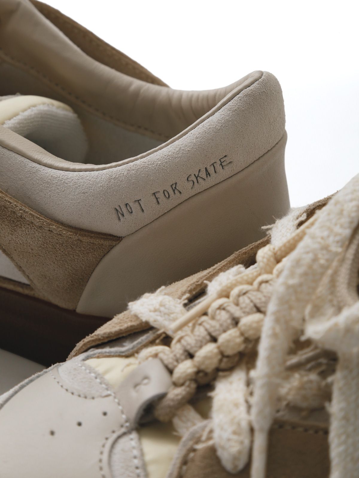 White beige sneakers SANTHA