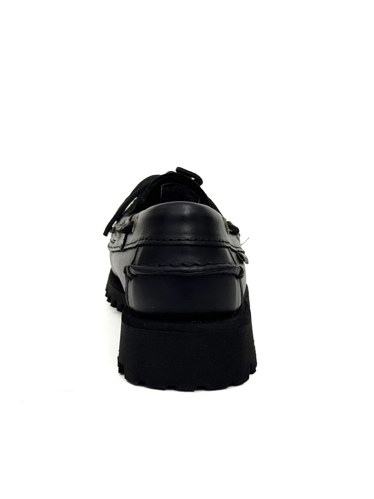 Black ranger waxy loafers SEBAGO