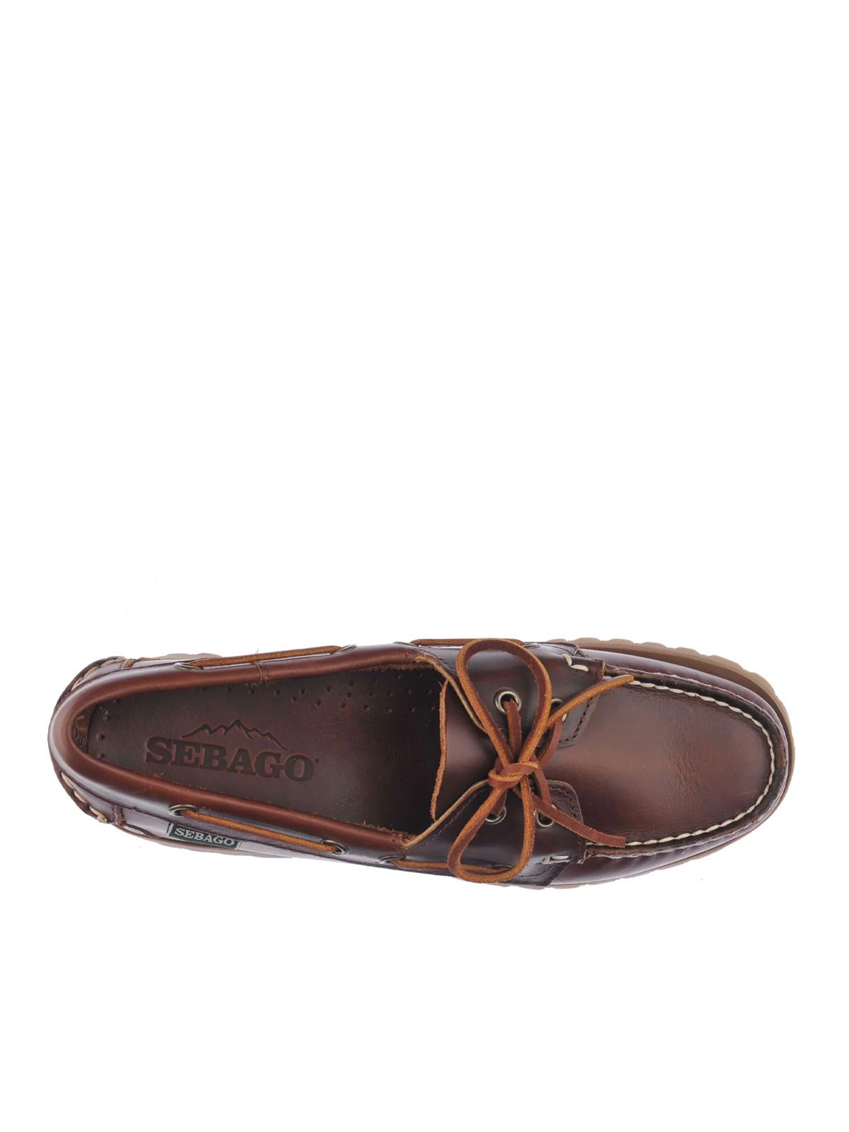 Brown ranger waxy loafers SEBAGO