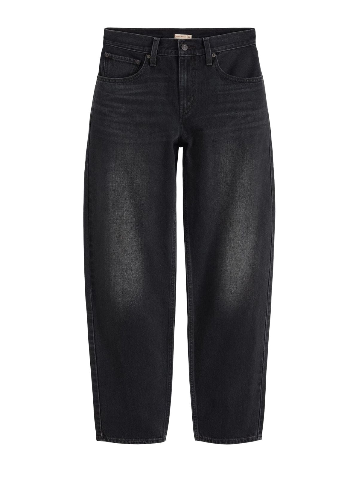 Jeans a gamba morbida neri