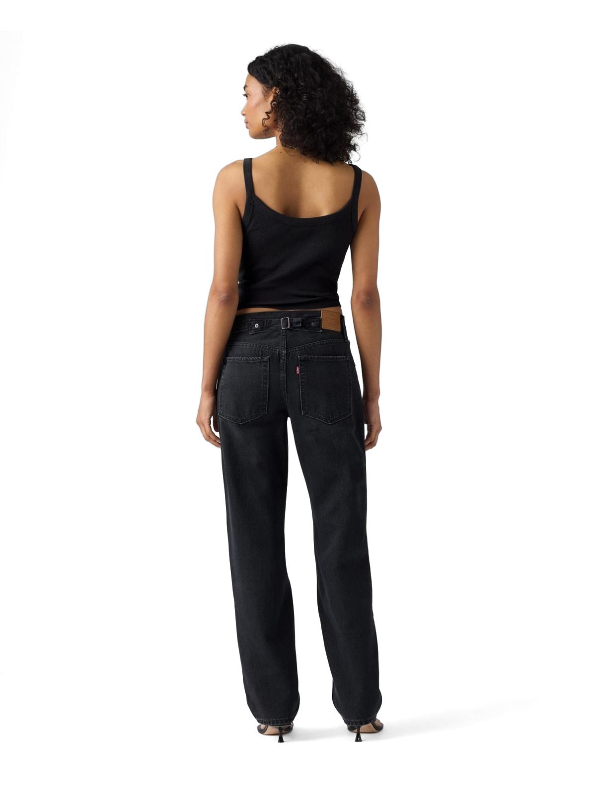 Jeans a gamba morbida neri LEVI'S