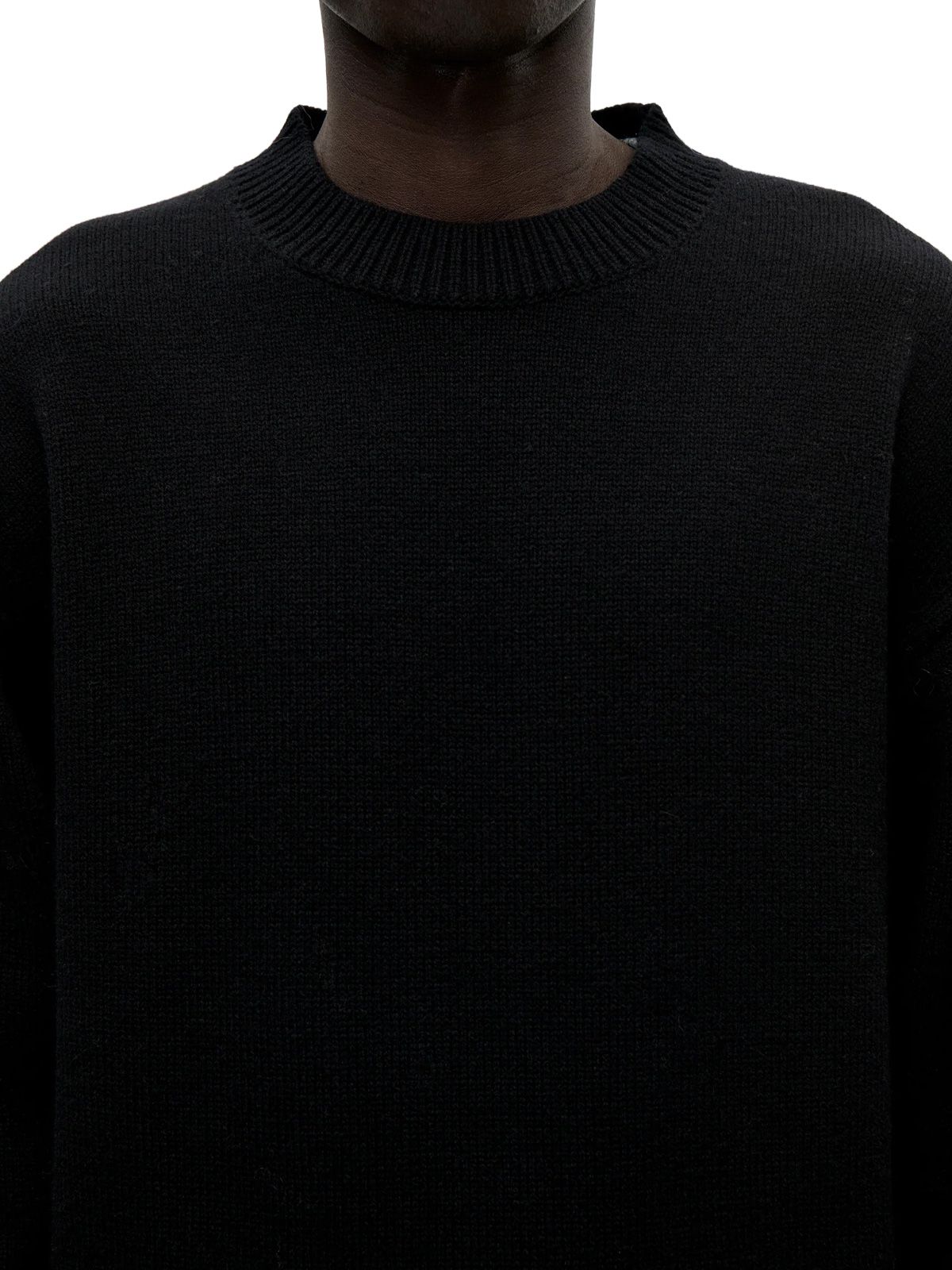 Maglione girocollo nero BERNER KUHL