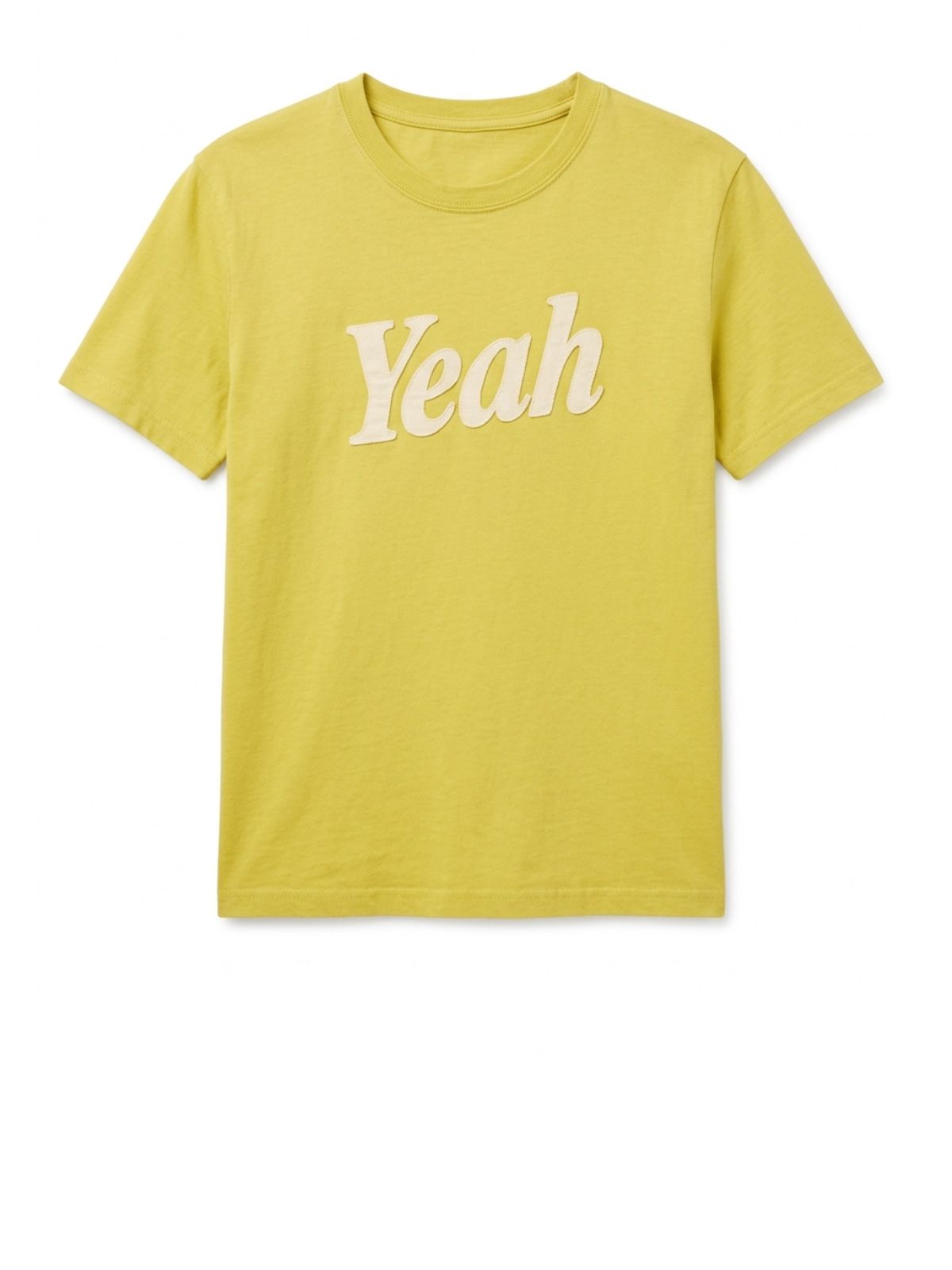 Yellow graphic t-shirt