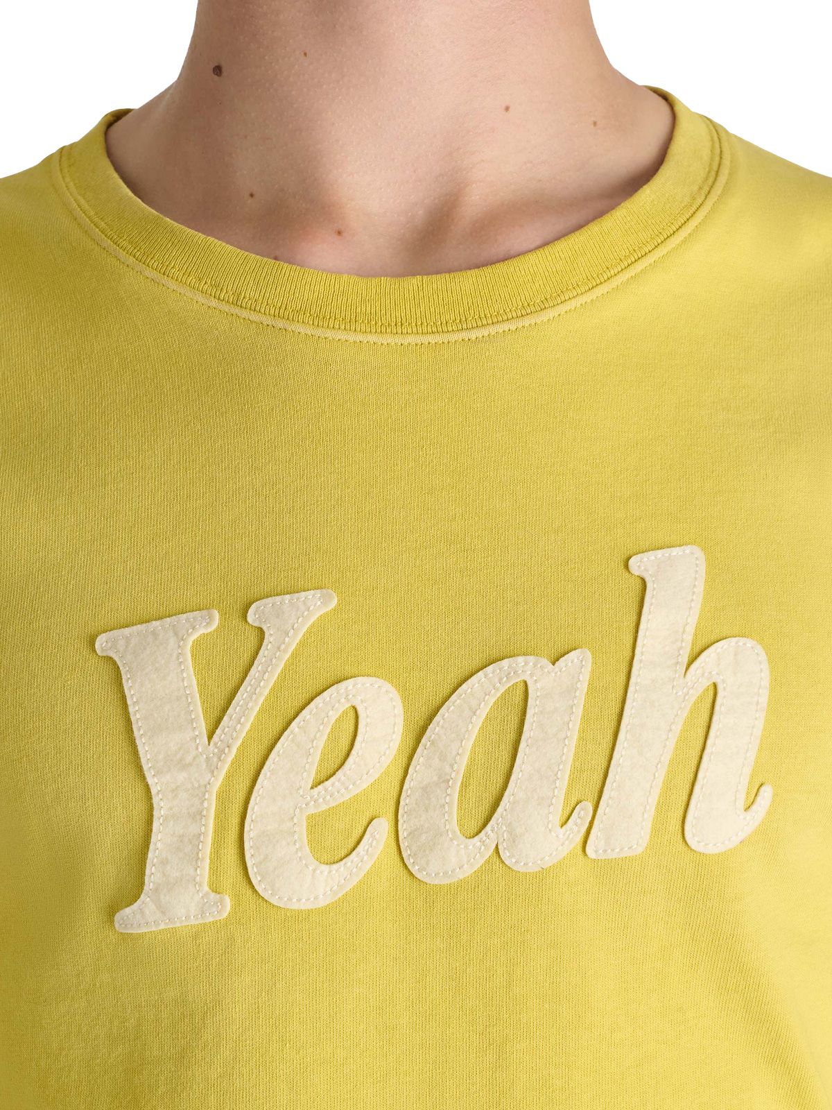 Yellow graphic t-shirt HUSBANDS