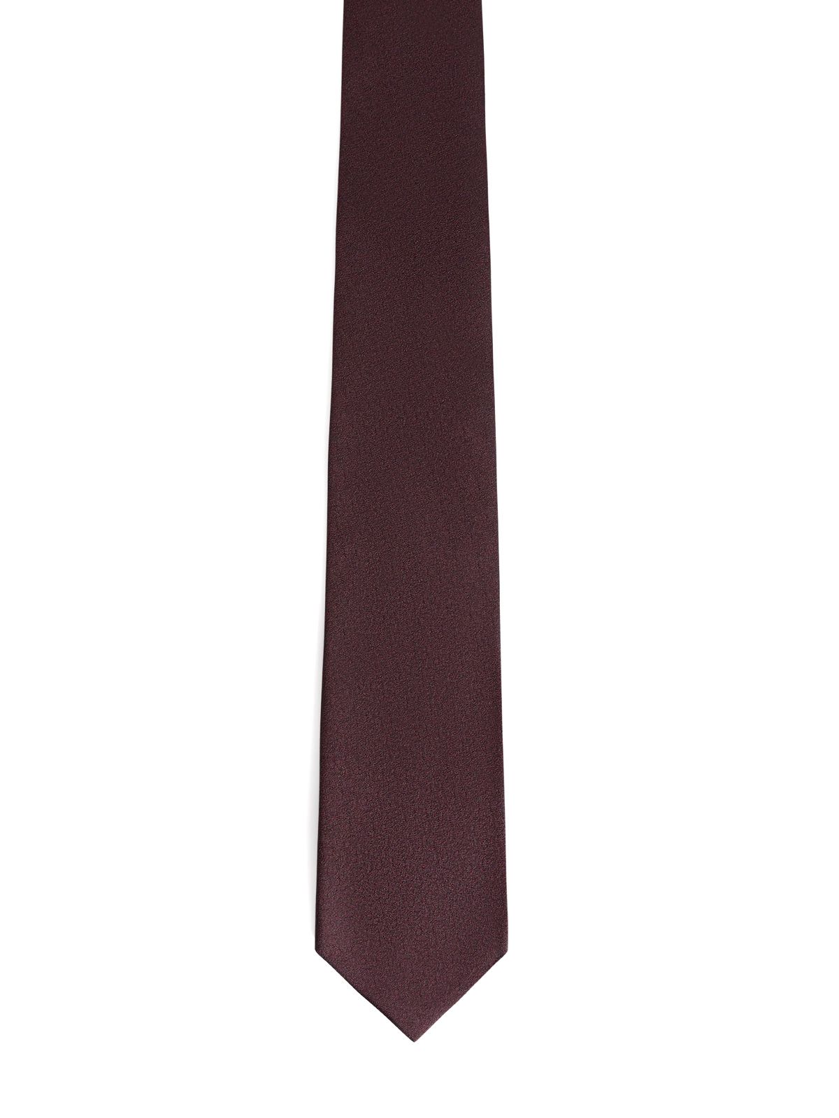 Burgundy tie