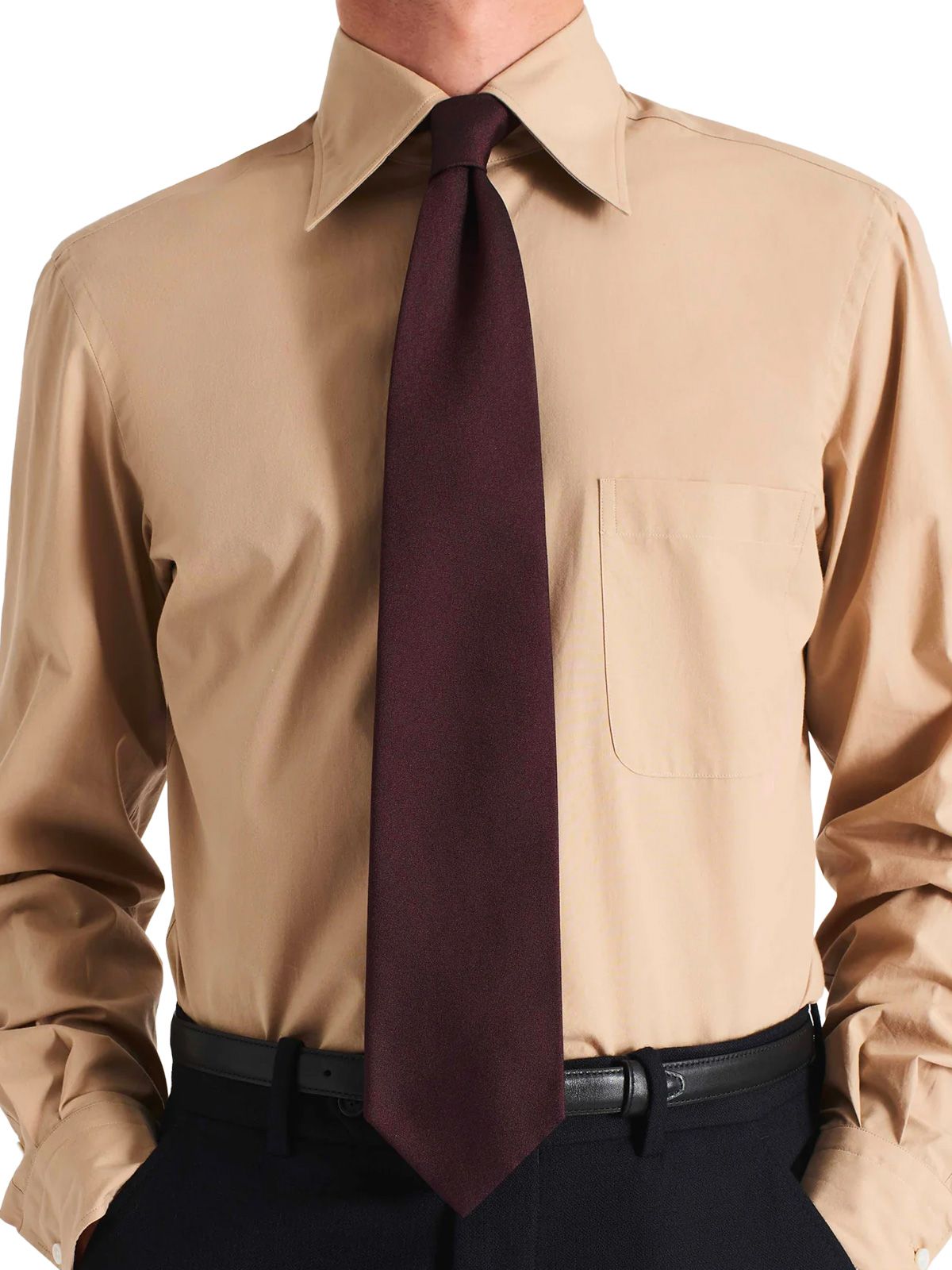 Burgundy tie HUSBANDS