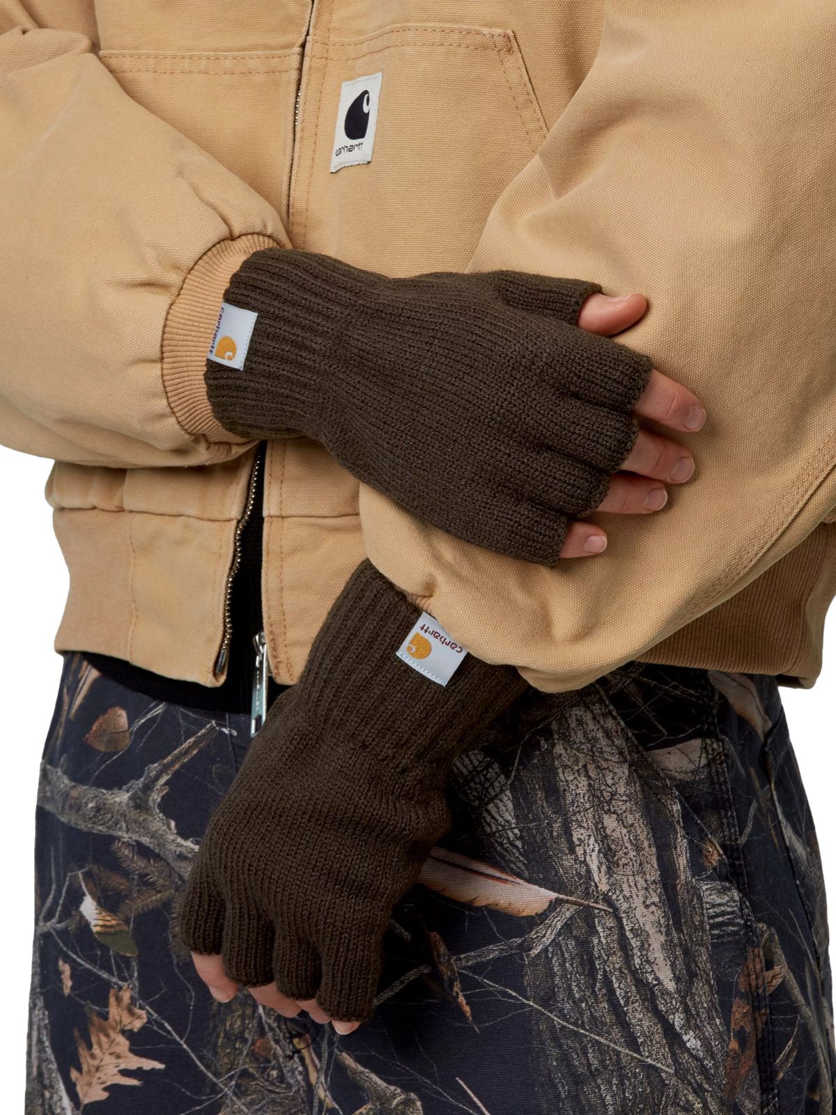 Guanti carhartt mitten marroni CARHARTT WIP