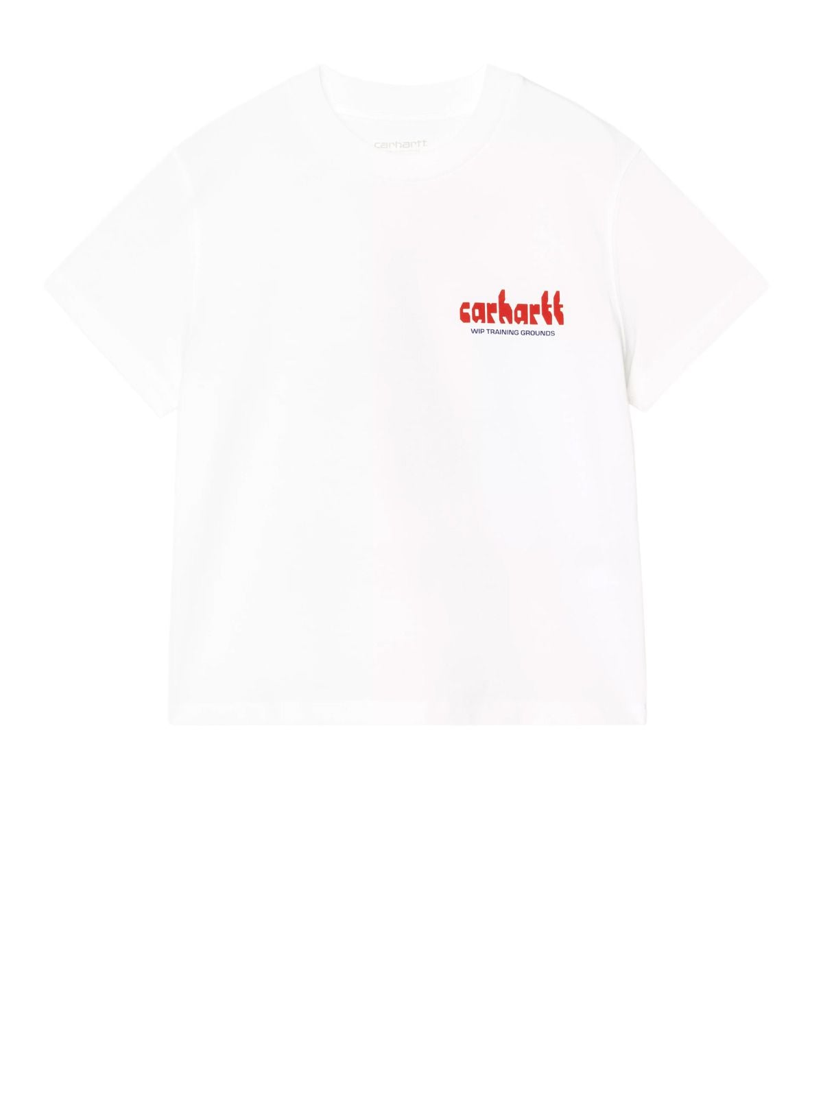 White framework t-shirt