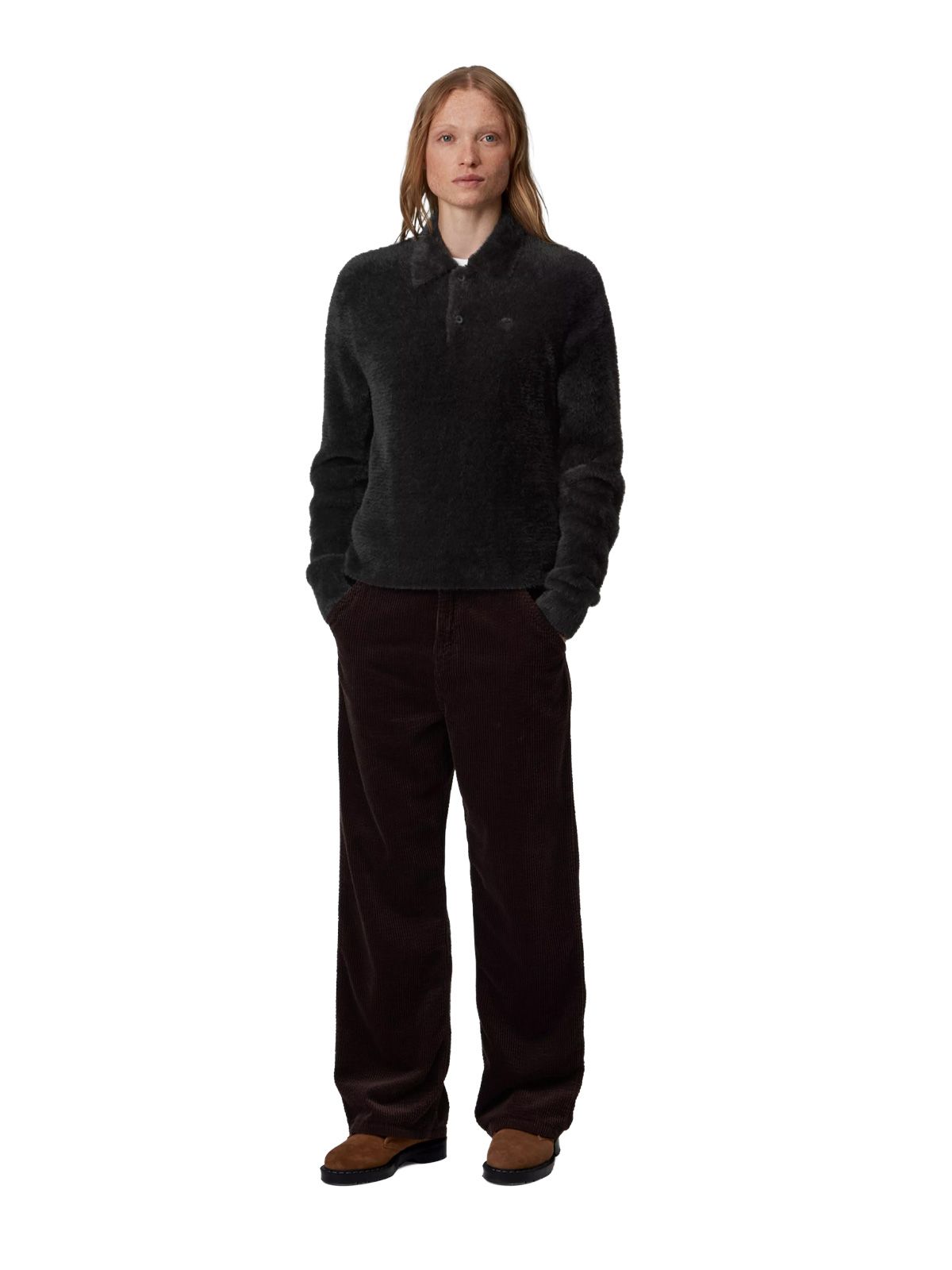 Maglione polo maine nero CARHARTT WIP