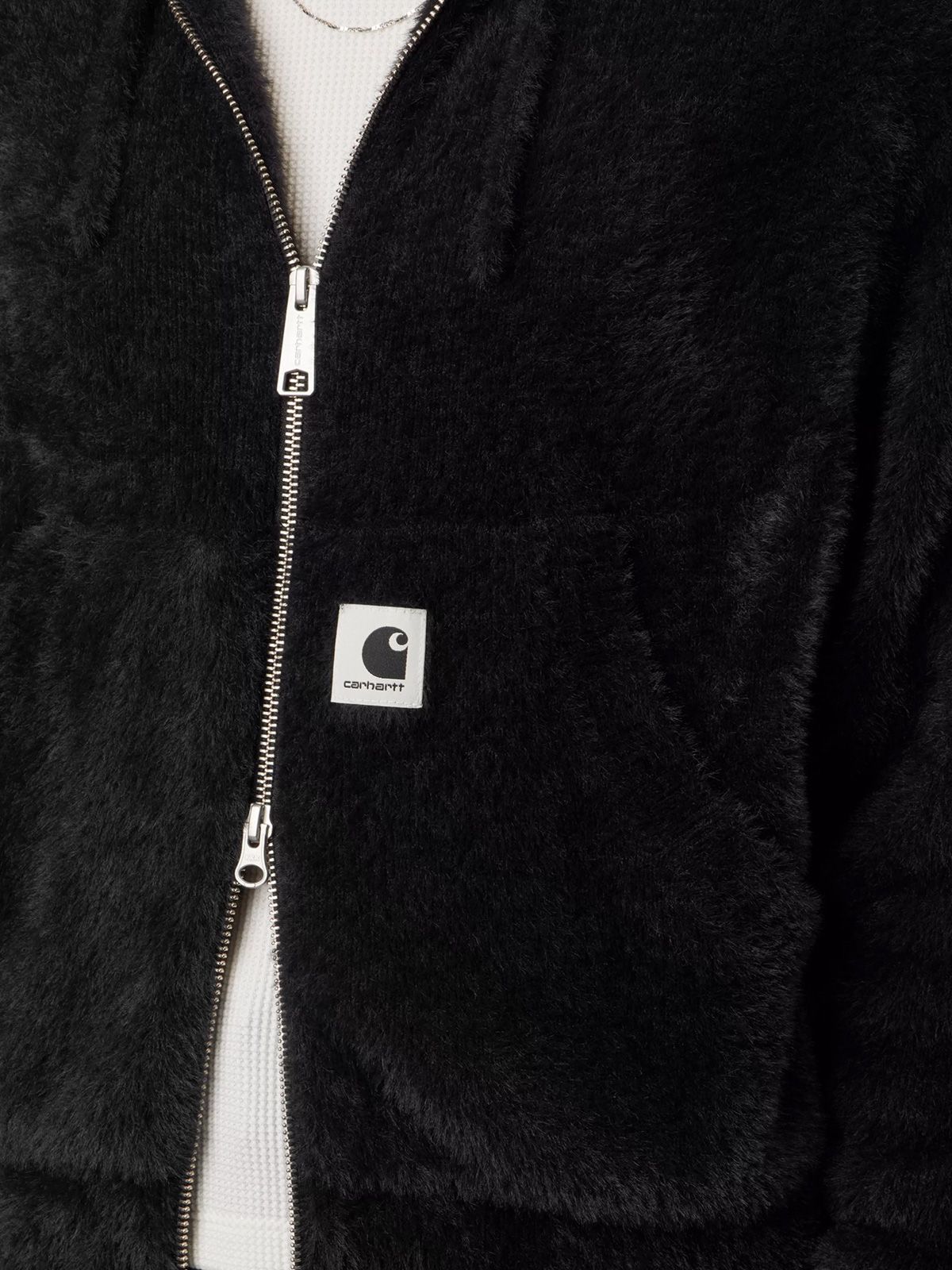 Maglione con cerniera main active nero CARHARTT WIP