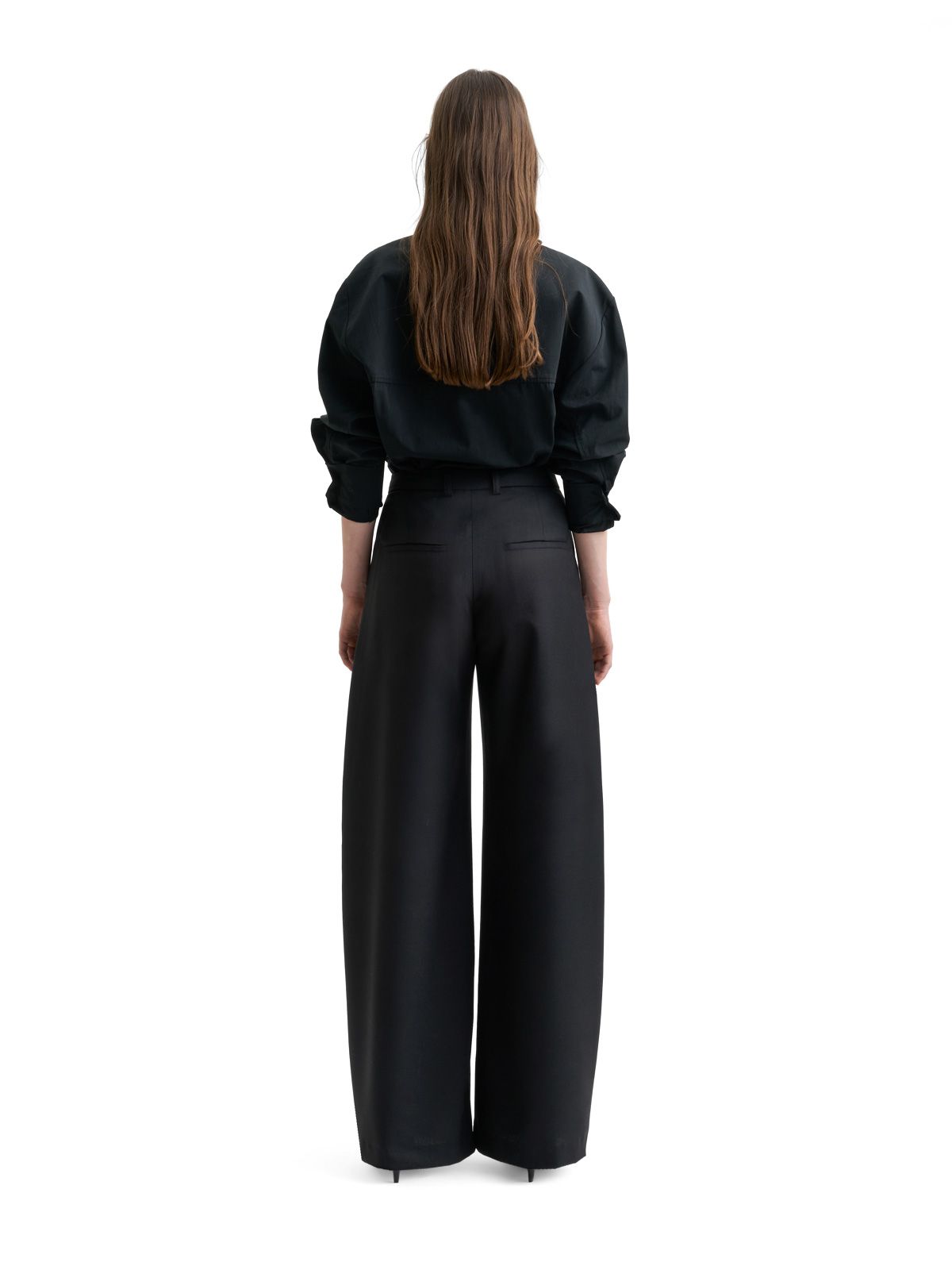 Pantaloni larghi neri SEFR