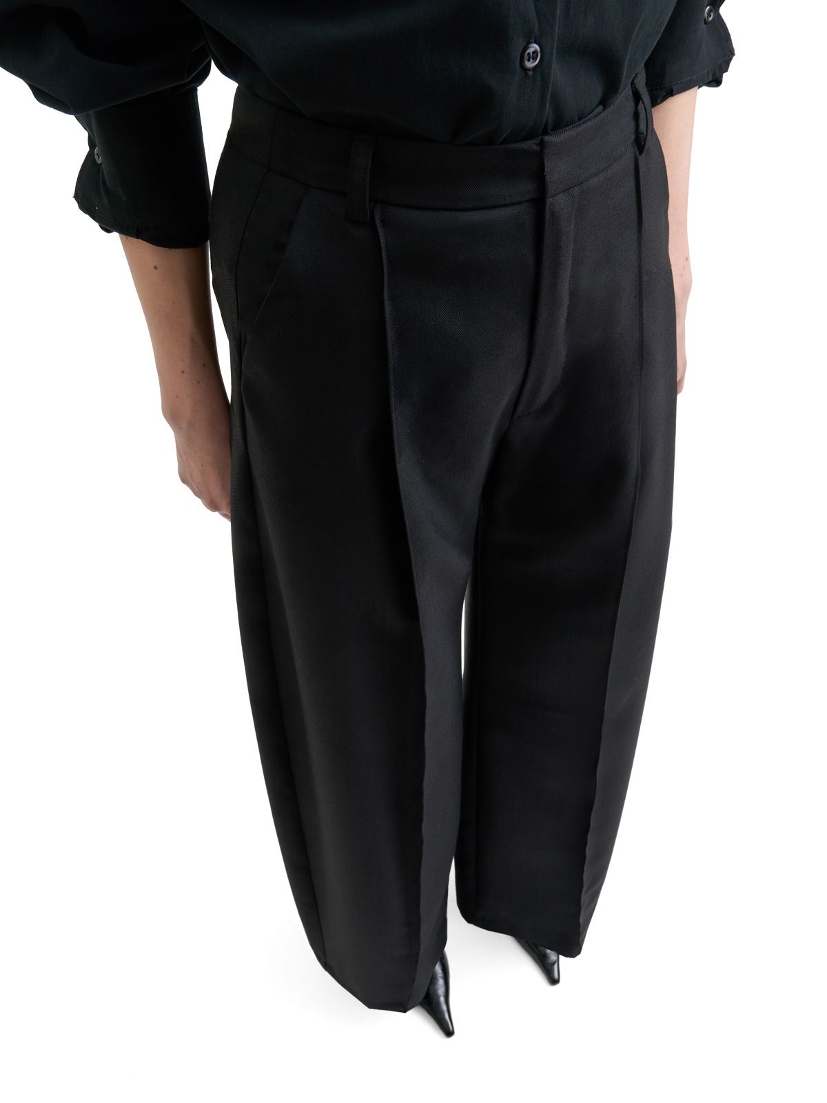 Pantaloni larghi neri SEFR