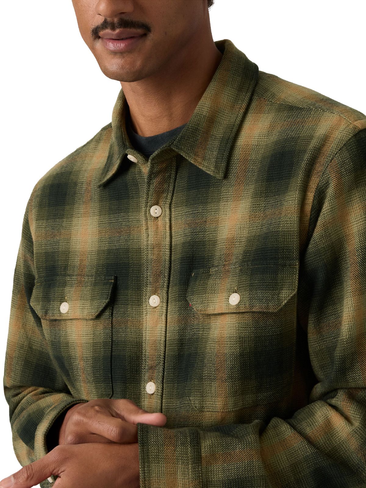 Camicia jason worker verde LEVI'S