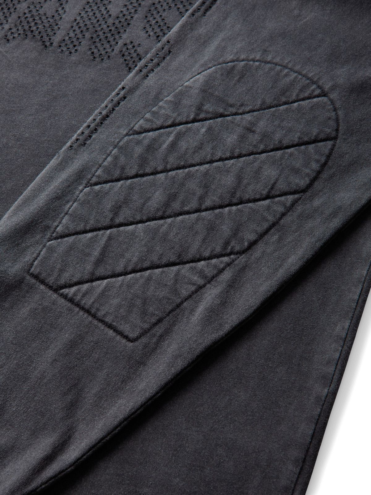 Black lasered long sleeve t-shirt VANS A.O.D.