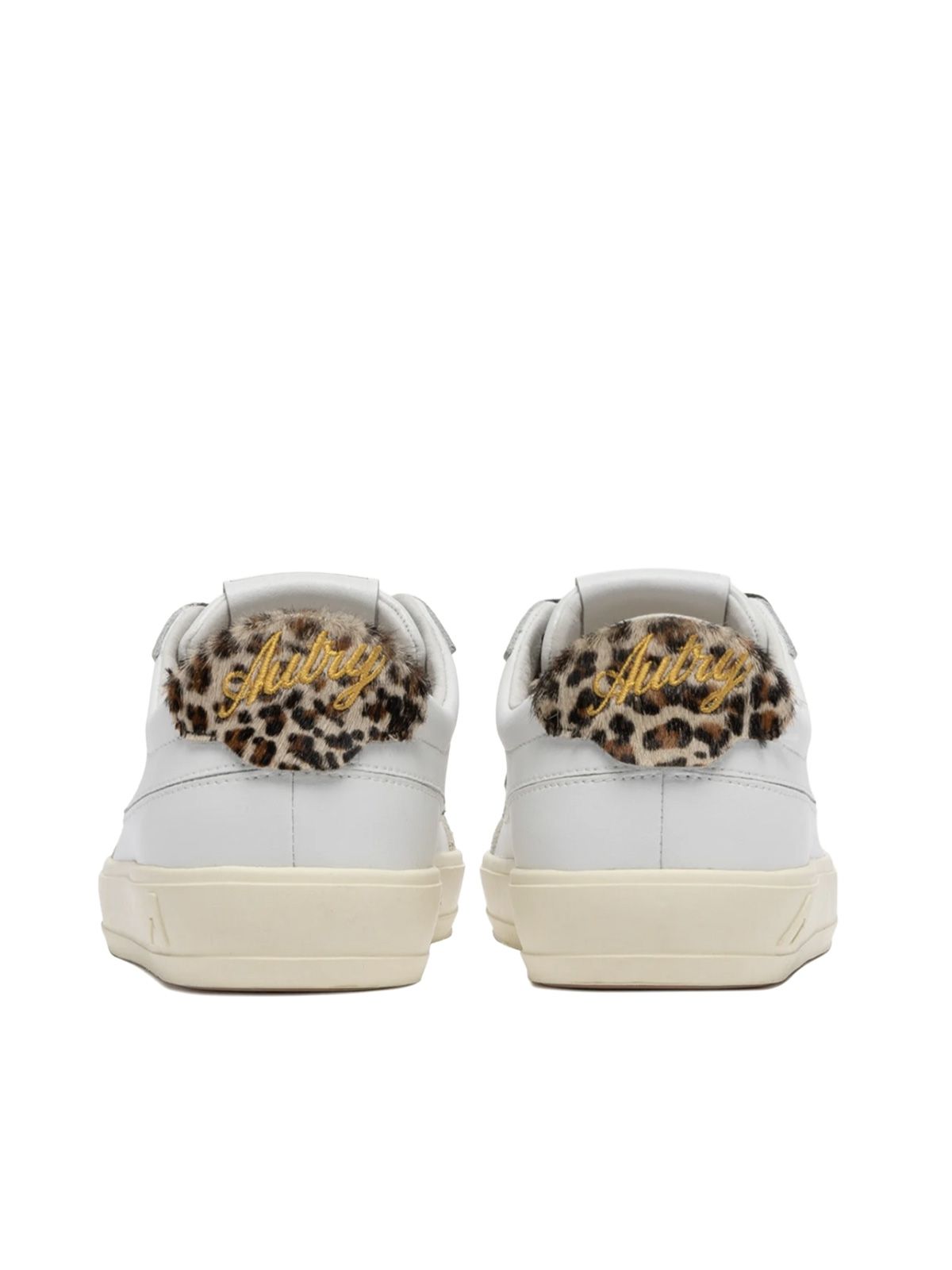 White leopard windscape low sneakers AUTRY