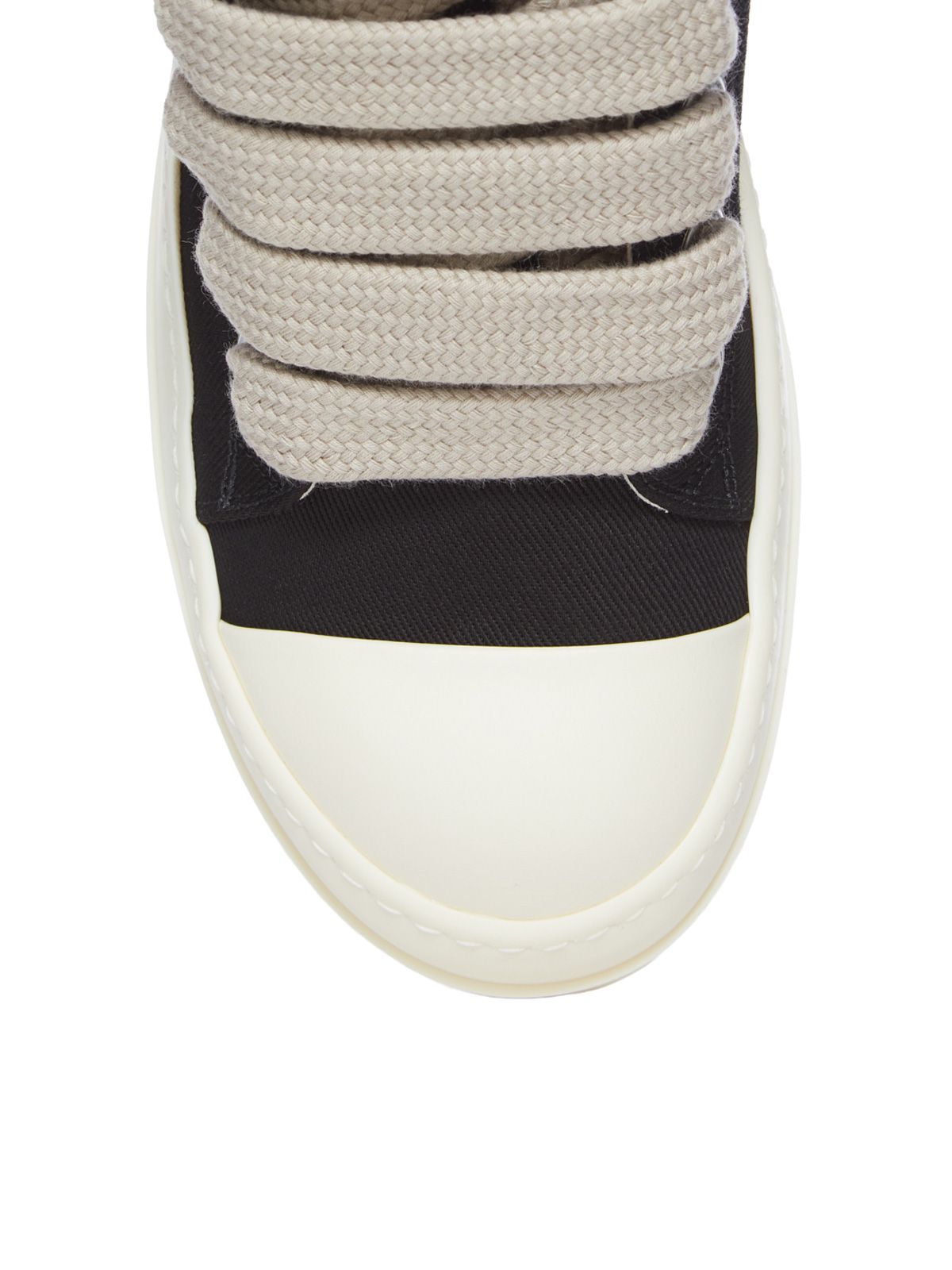 Black jumbolace low sneakers DRKSHDW