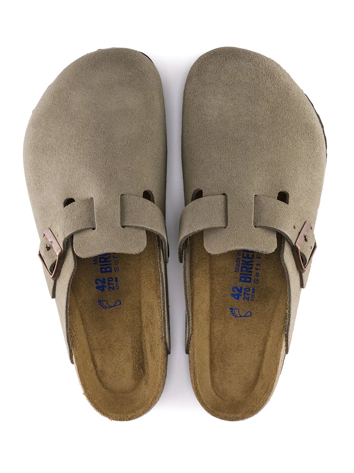 Taupe boston sfb mules BIRKENSTOCK