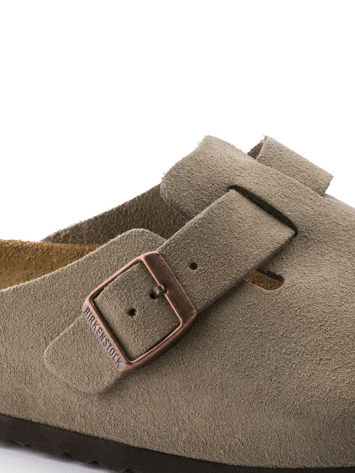 Taupe boston sfb mules BIRKENSTOCK