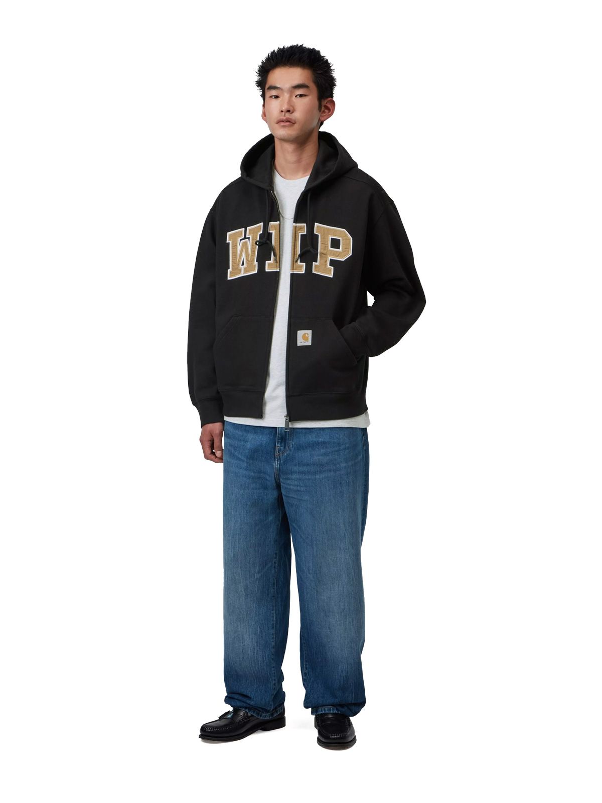 Felpa con cappuccio wip nera CARHARTT WIP