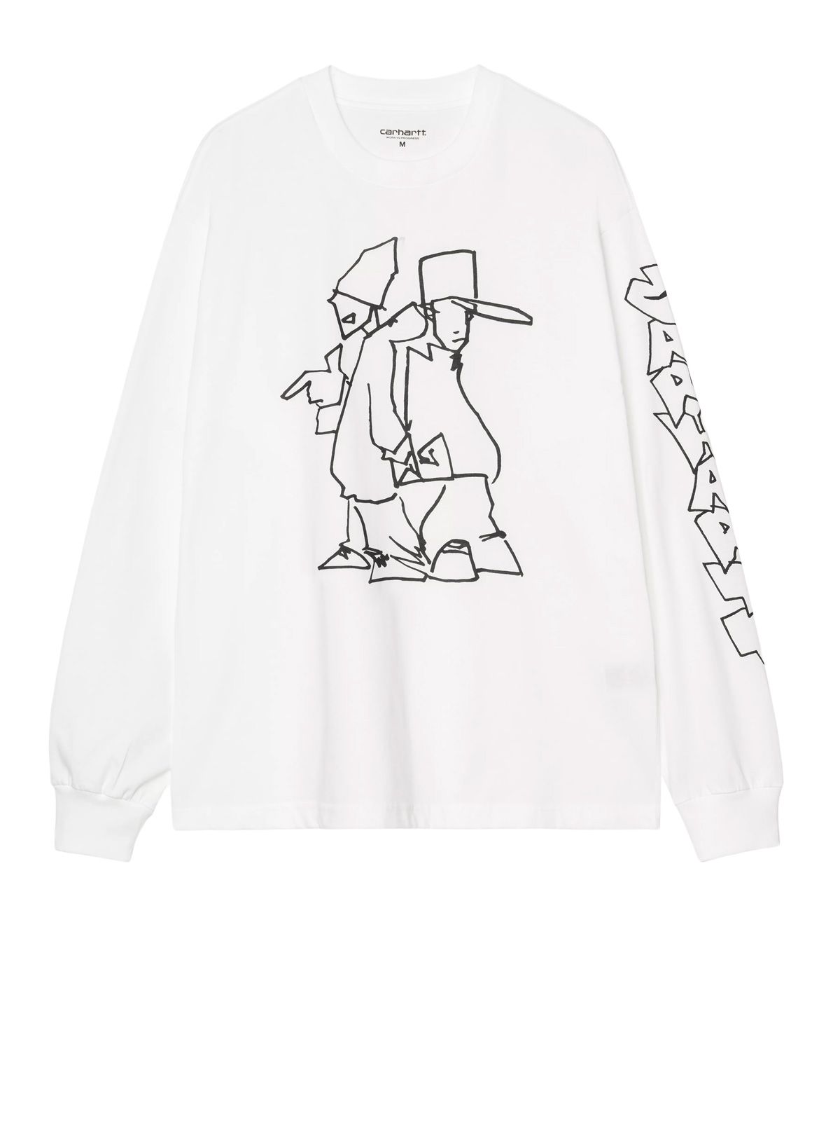 White long sleeve blinkerfluid t-shirt
