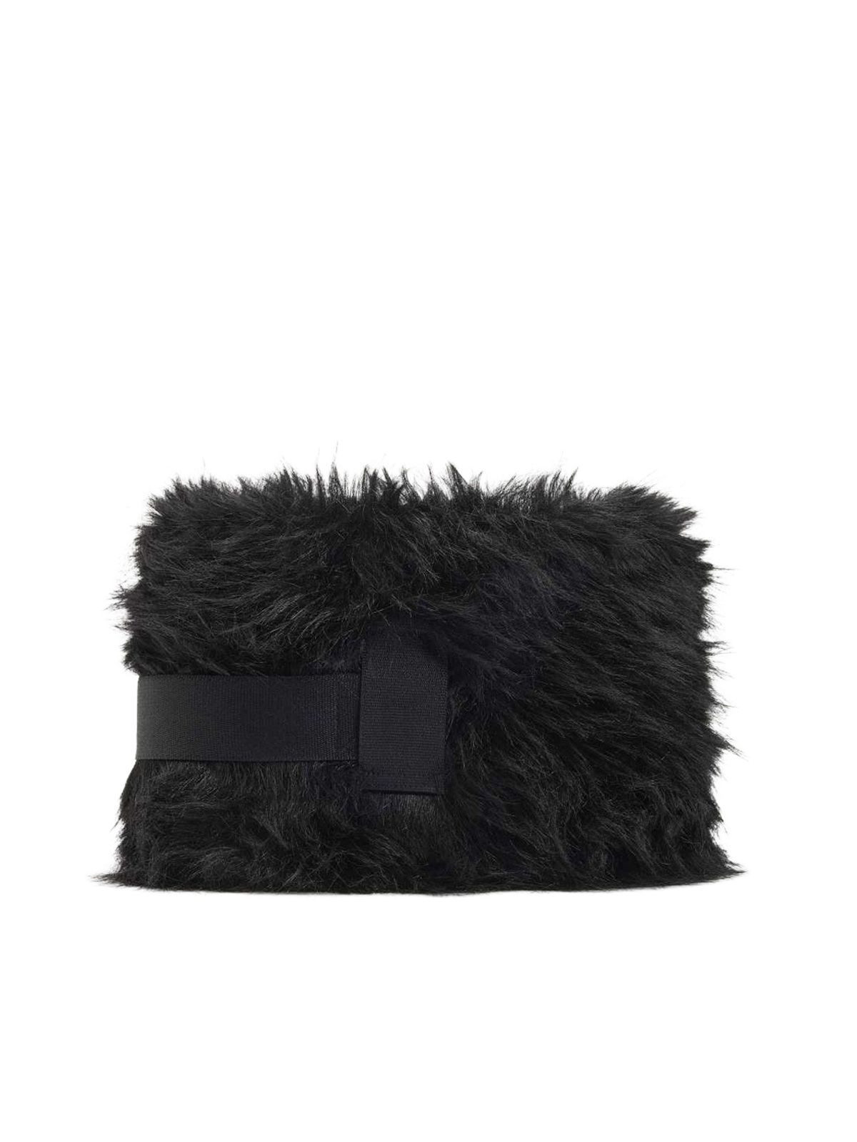 Black neckwarmer scarf Y-3