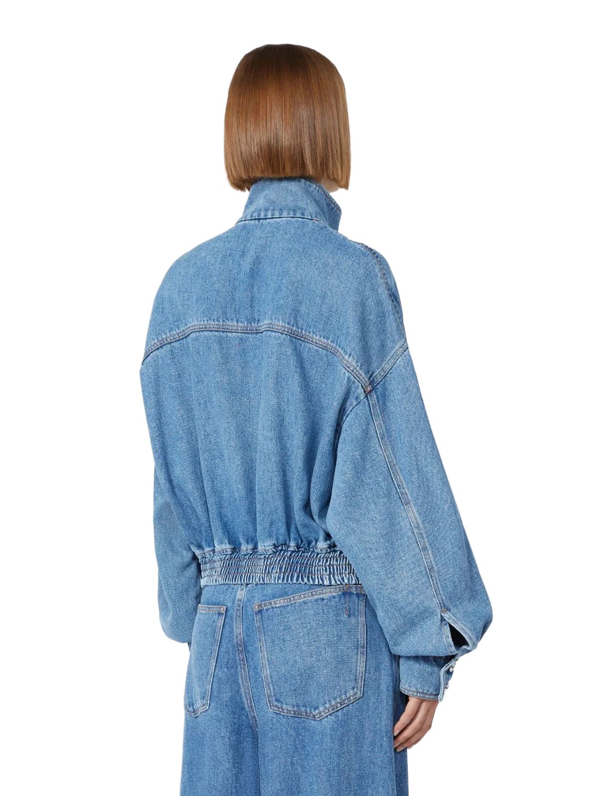 Blue spdbussola jacket SPORTMAX